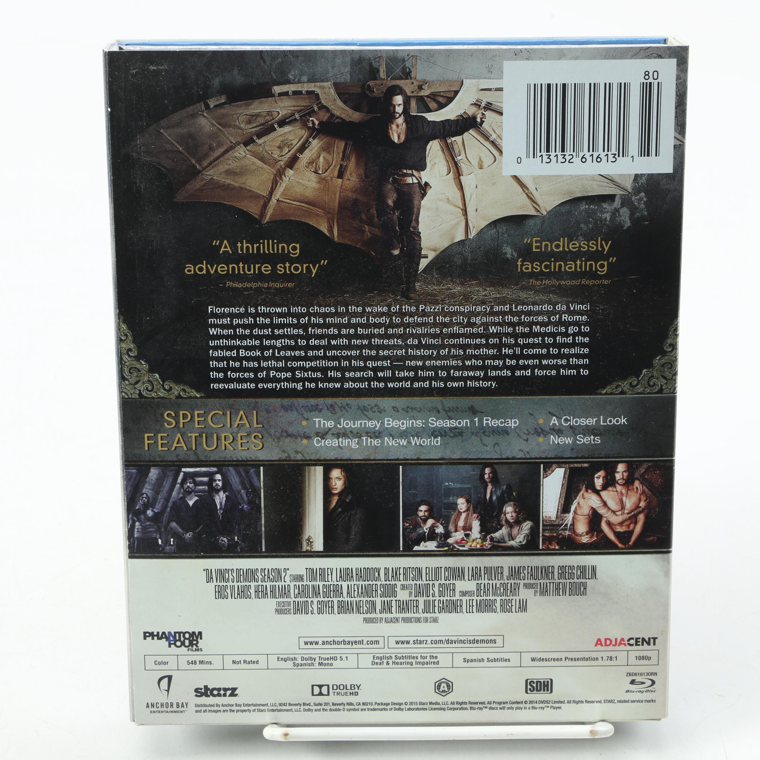 "Da Vinci's Demons" BBC TV Series Blu-Ray Boxed Sets