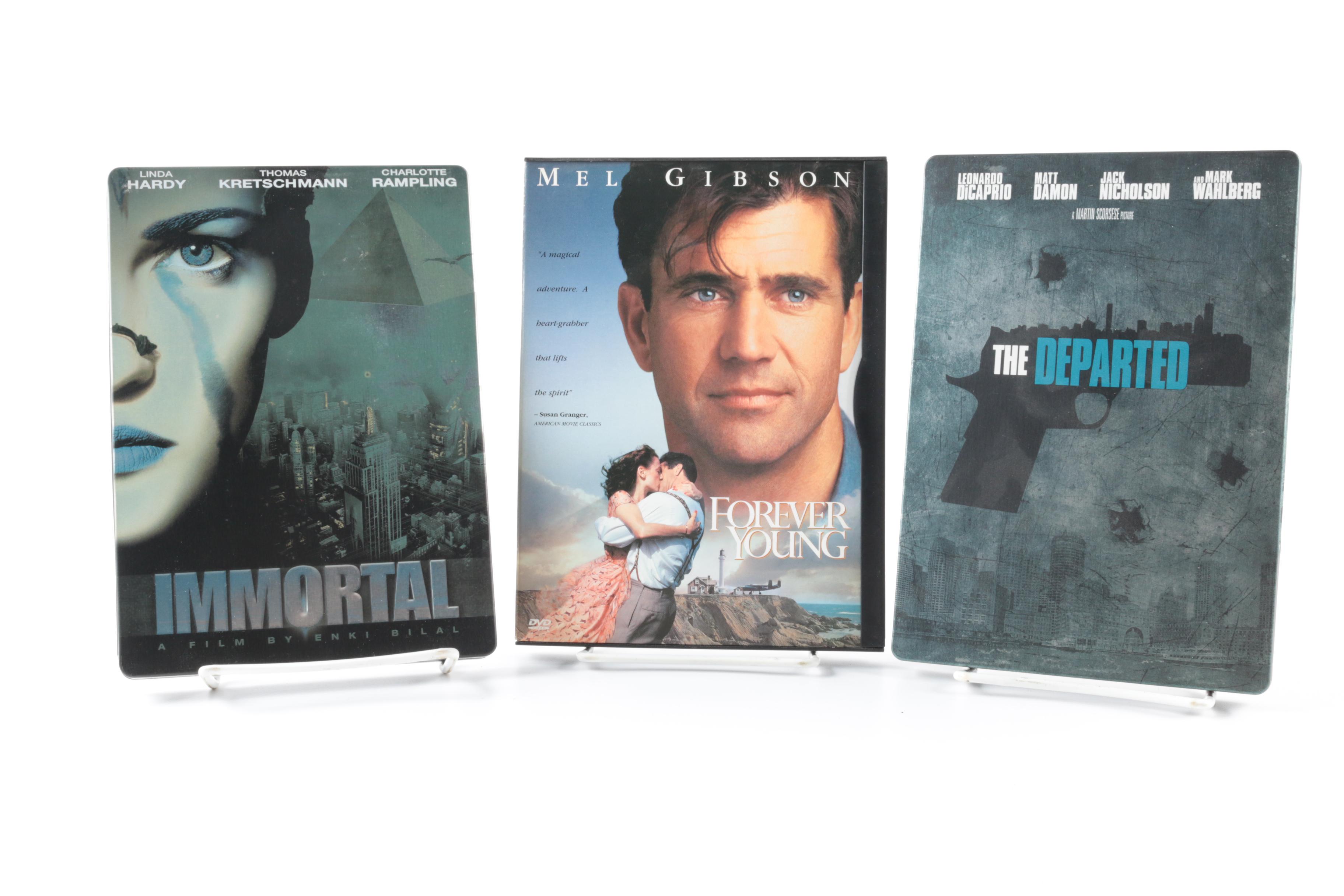 LE "Schindler's List" on Blu-ray, "The Departed" Steelbook, and Mel Gibson DVDs
