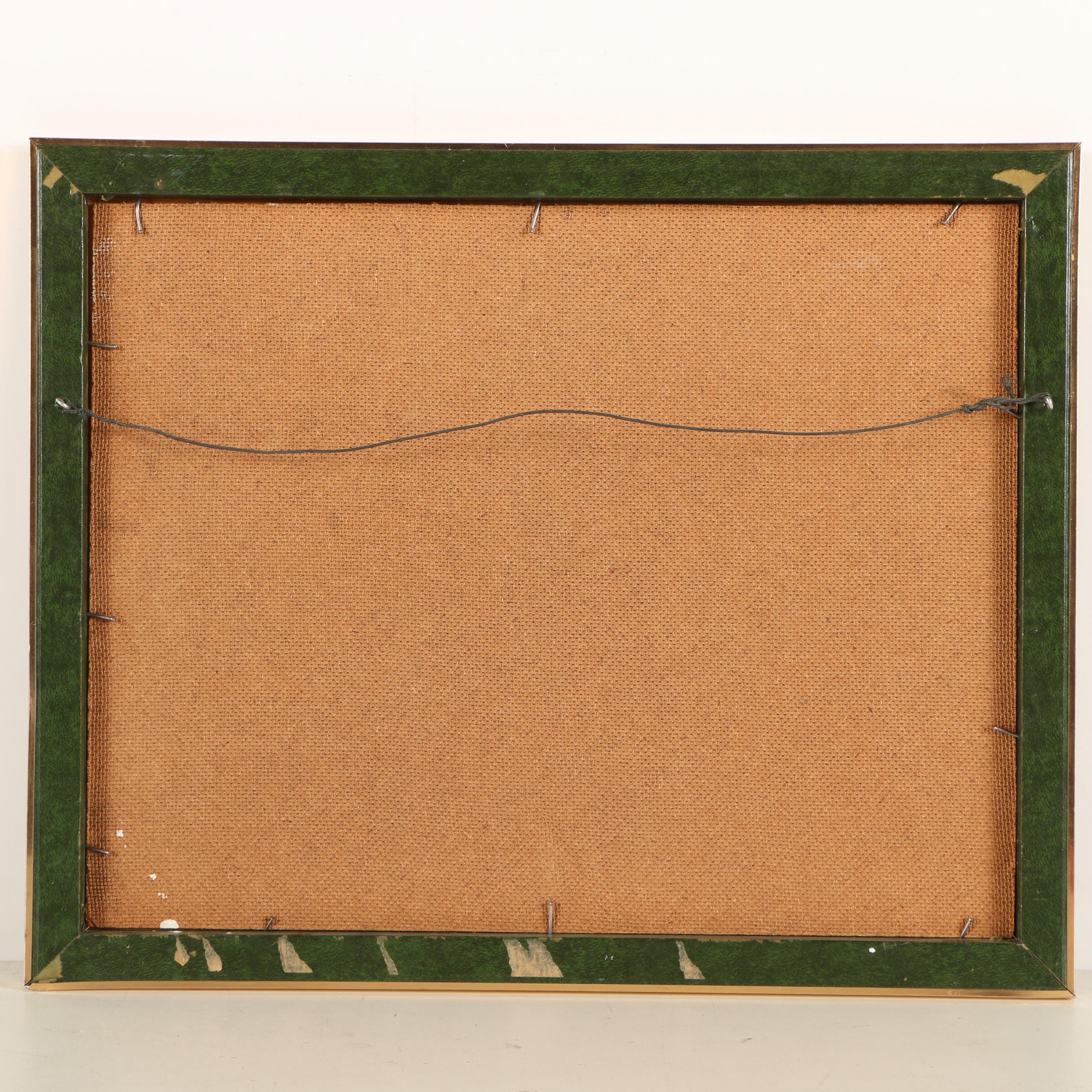 Doris Peterson Oil Painting of a Landscape