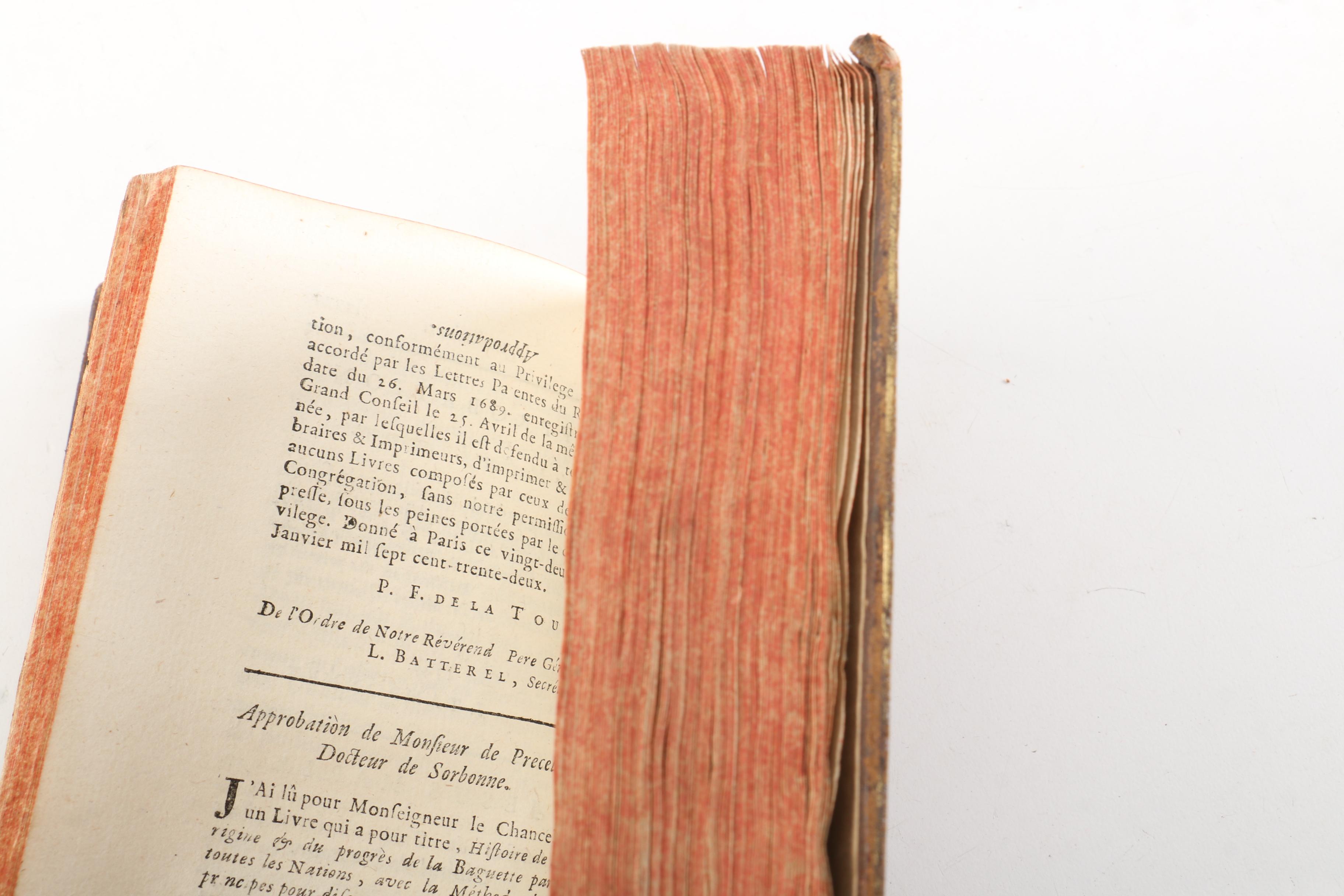 1750 "Histoire Critique des Pratiques Superstitieuses" by Pierre le Brun, v. 1