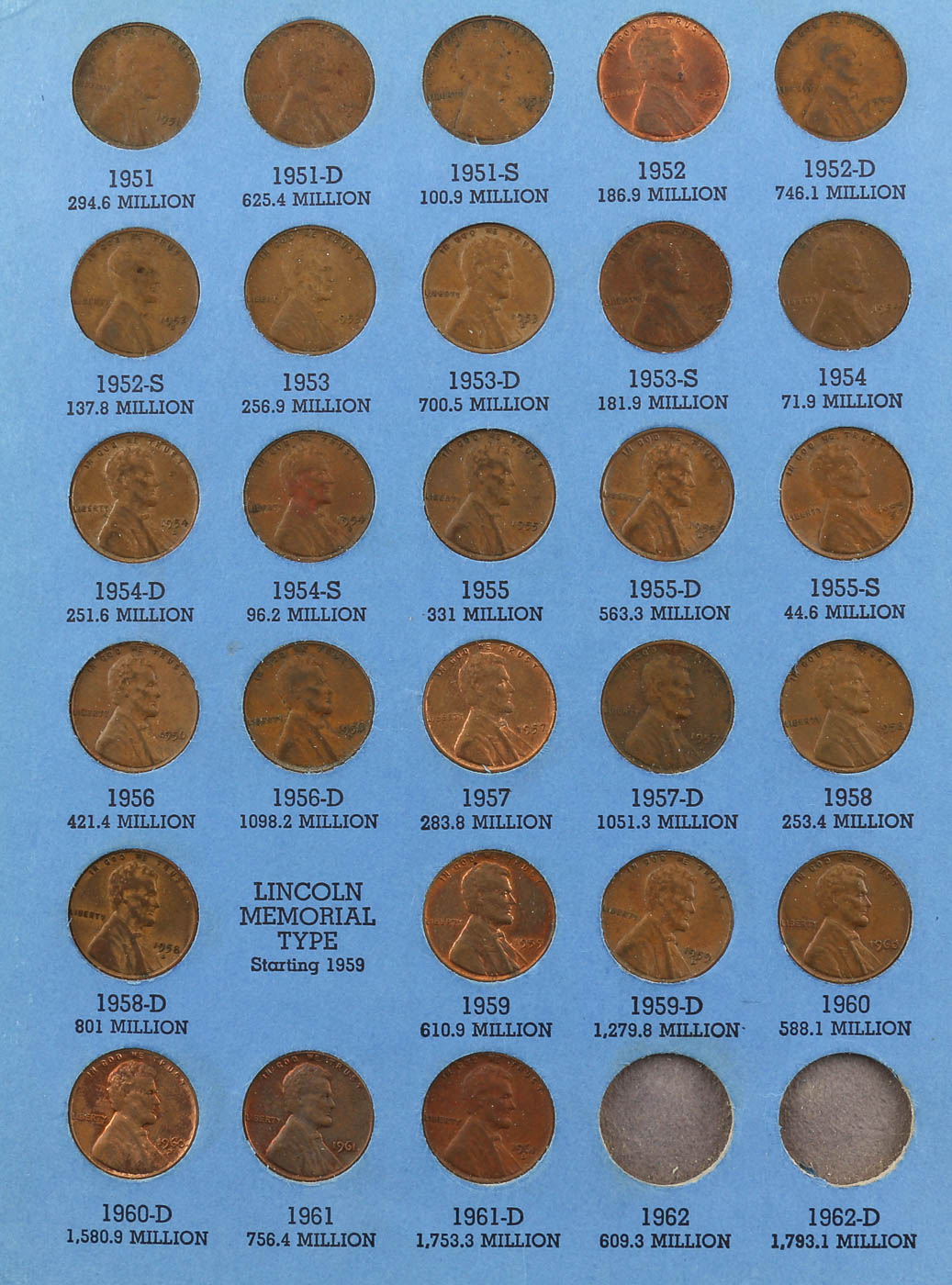 Group of Over One Hundred Lincoln Cents and Thirteen Jefferson Nickels