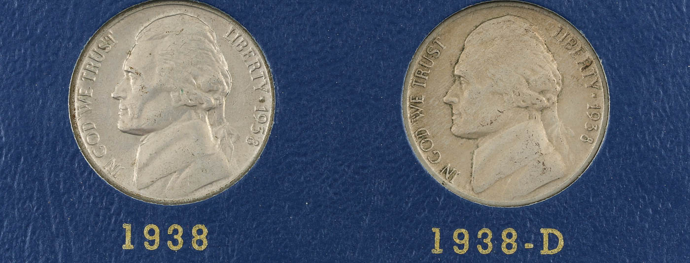 Group of Over One Hundred Lincoln Cents and Thirteen Jefferson Nickels