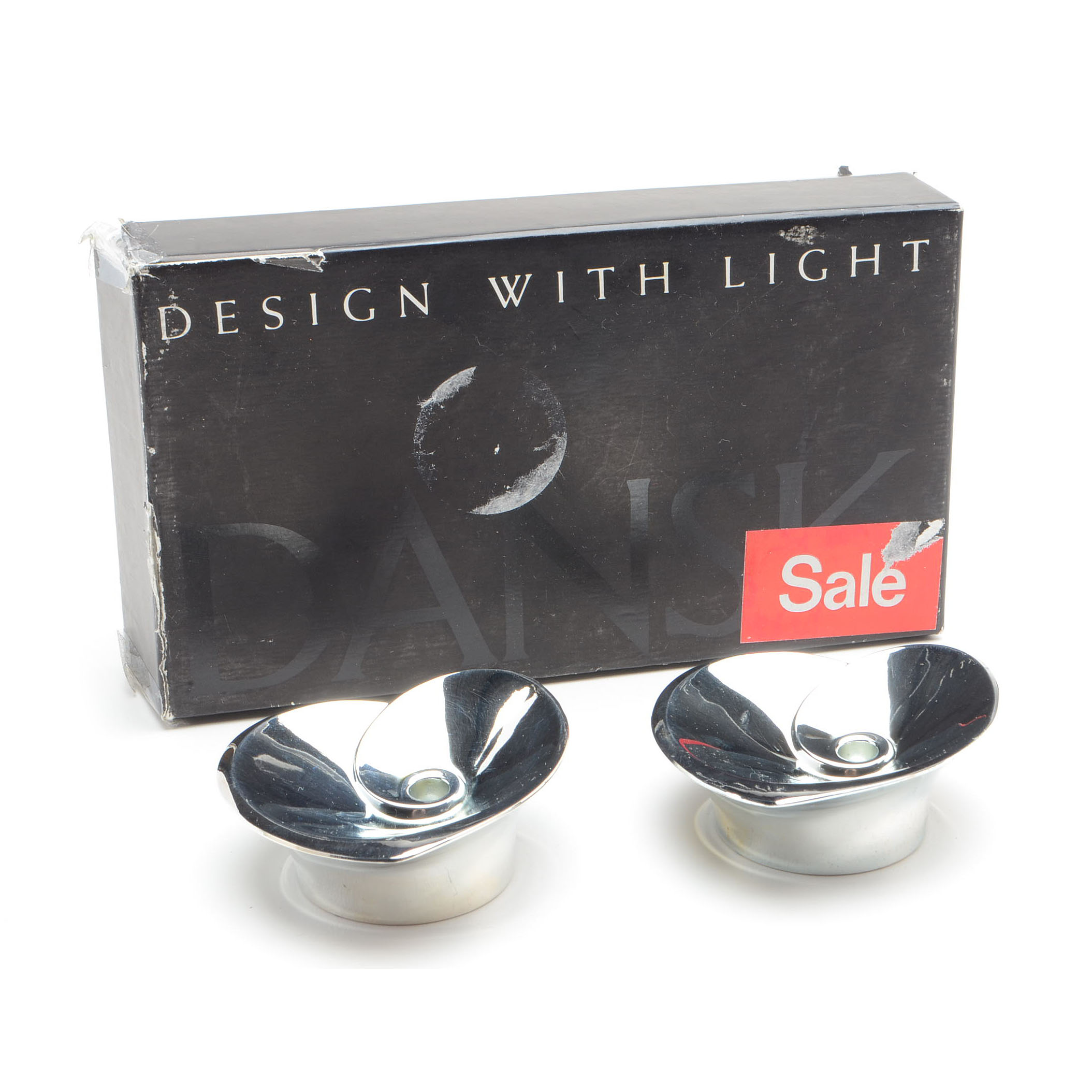 Dansk Silver Plate Candleholders