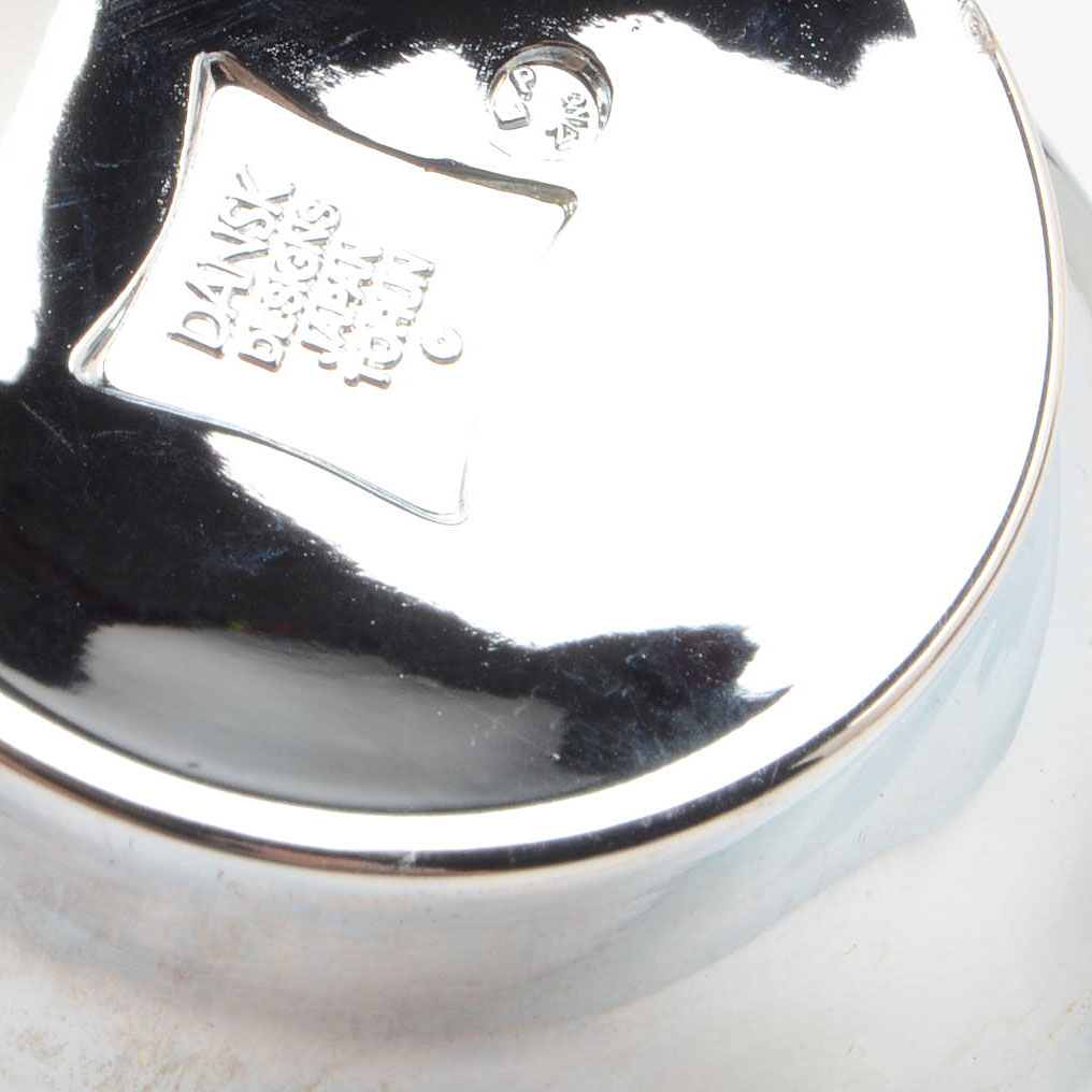 Dansk Silver Plate Candleholders