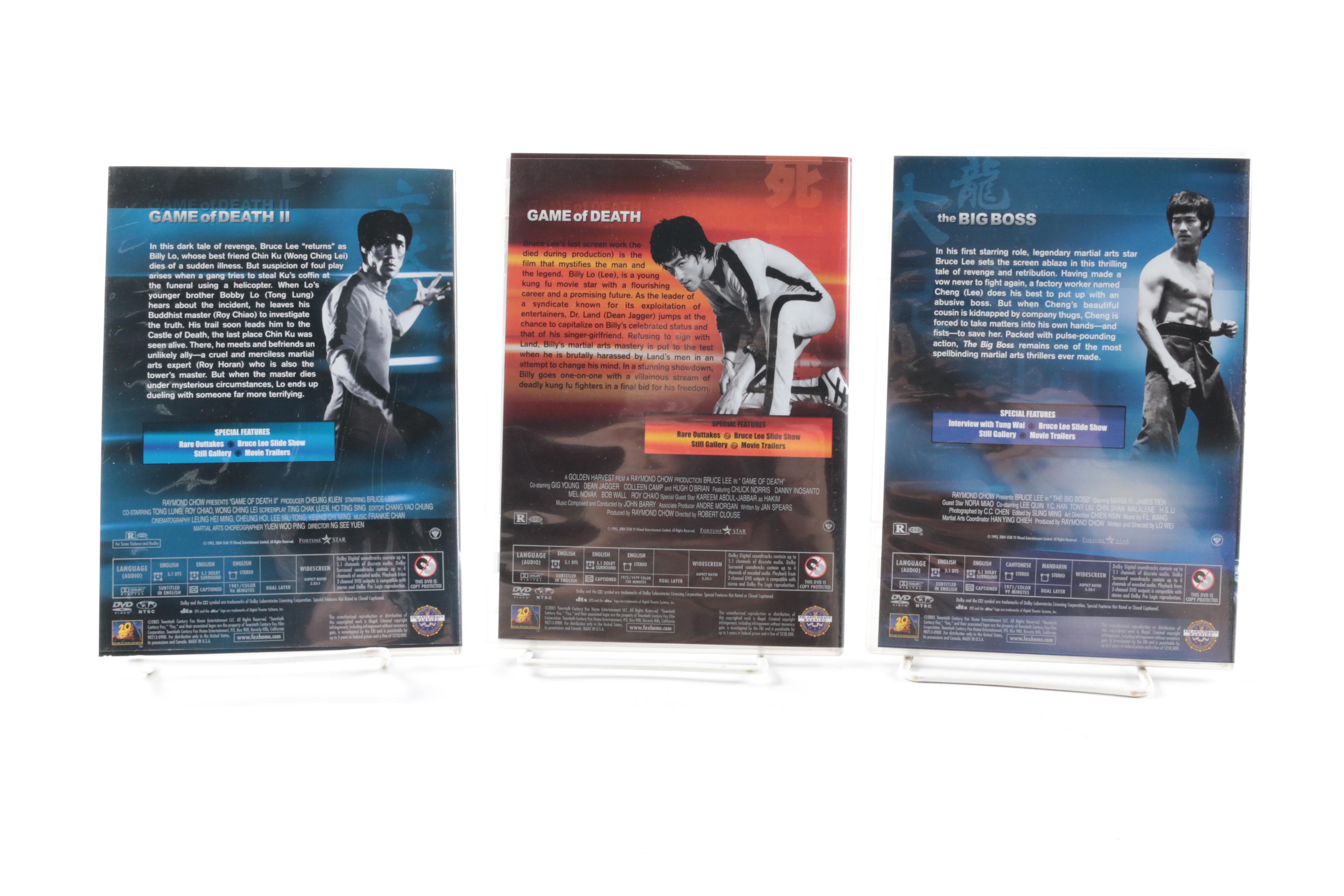 Bruce Lee Films on DVD