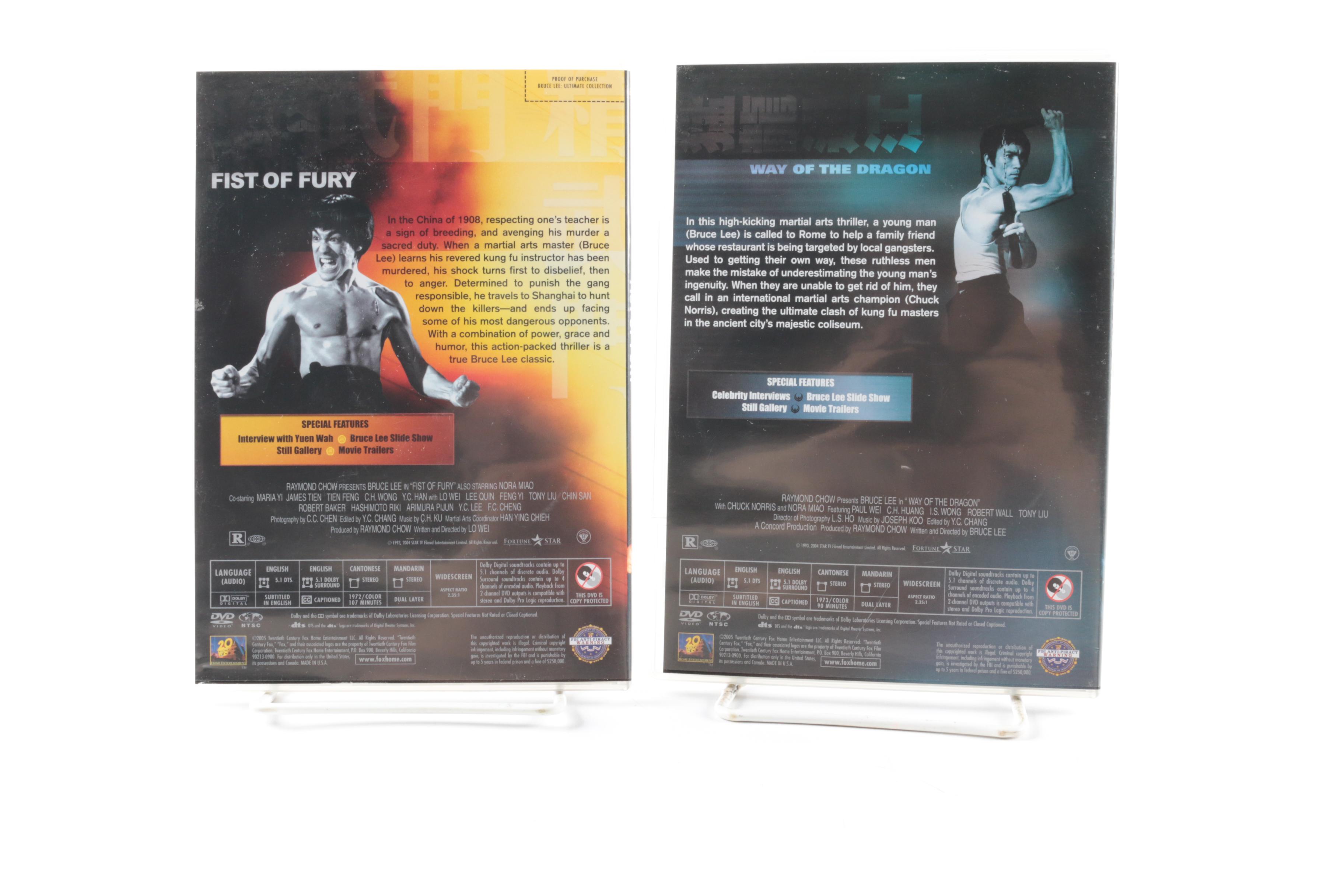 Bruce Lee Films on DVD