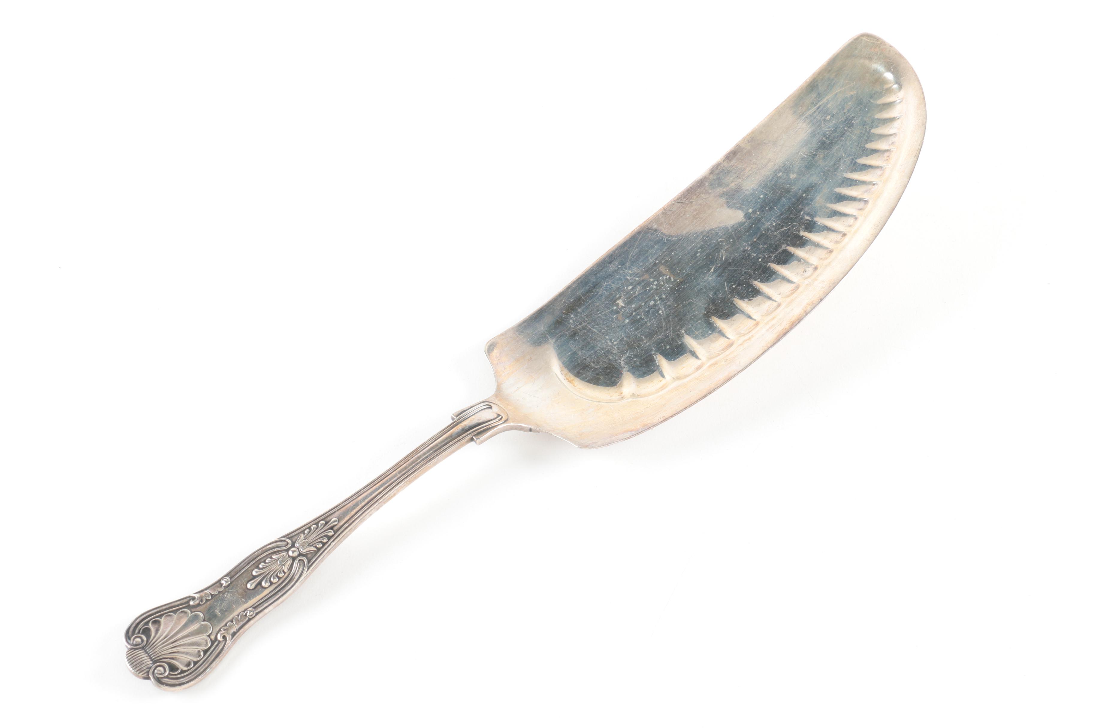 1932 Barker Brothers Sterling Silver Ladle and Assorted Tableware