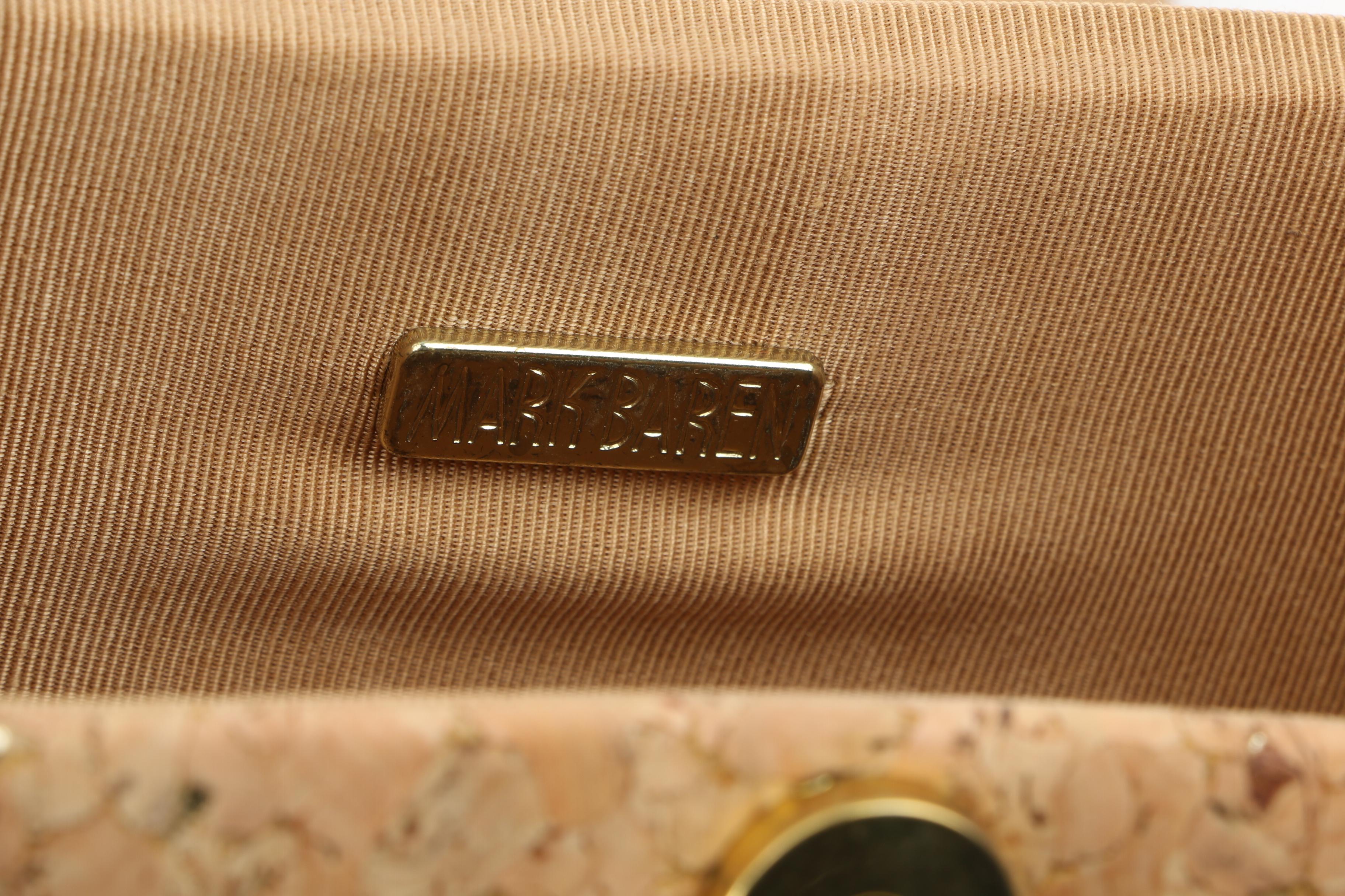 Vintage Cork and Woven Straw Handbags Including Stuart Weitzman and Victor Costa