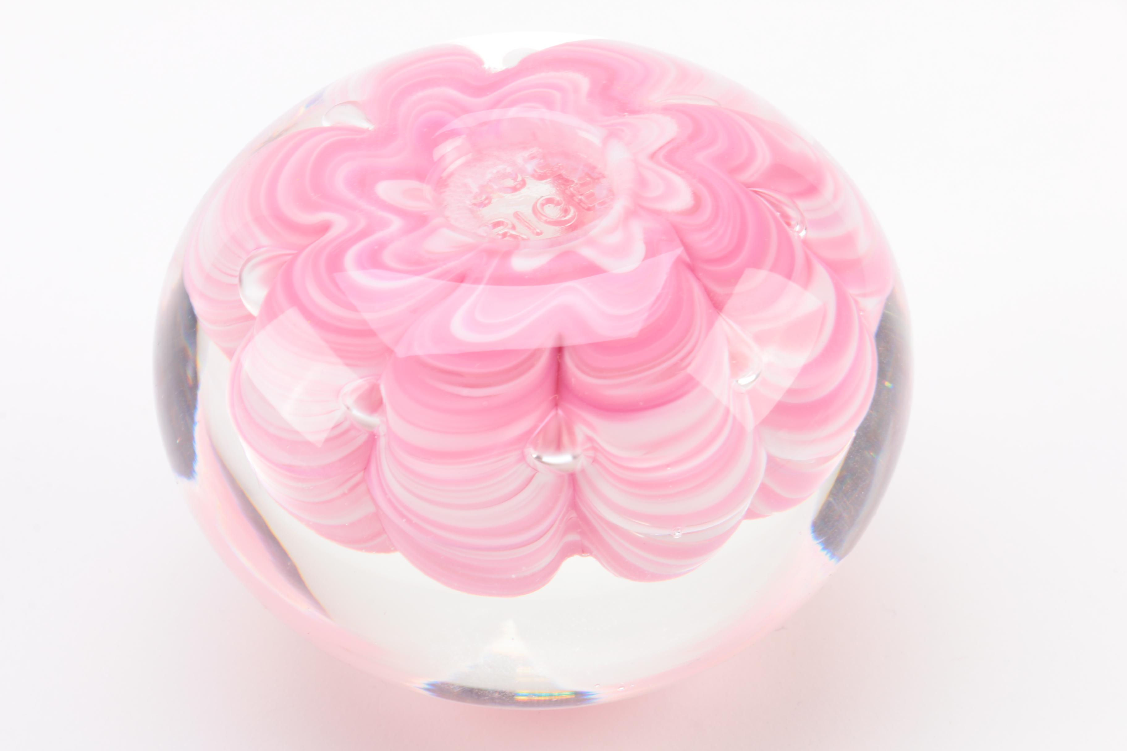 Art Glass Paperweights Featuring Joe St. Clair and Joe Rice