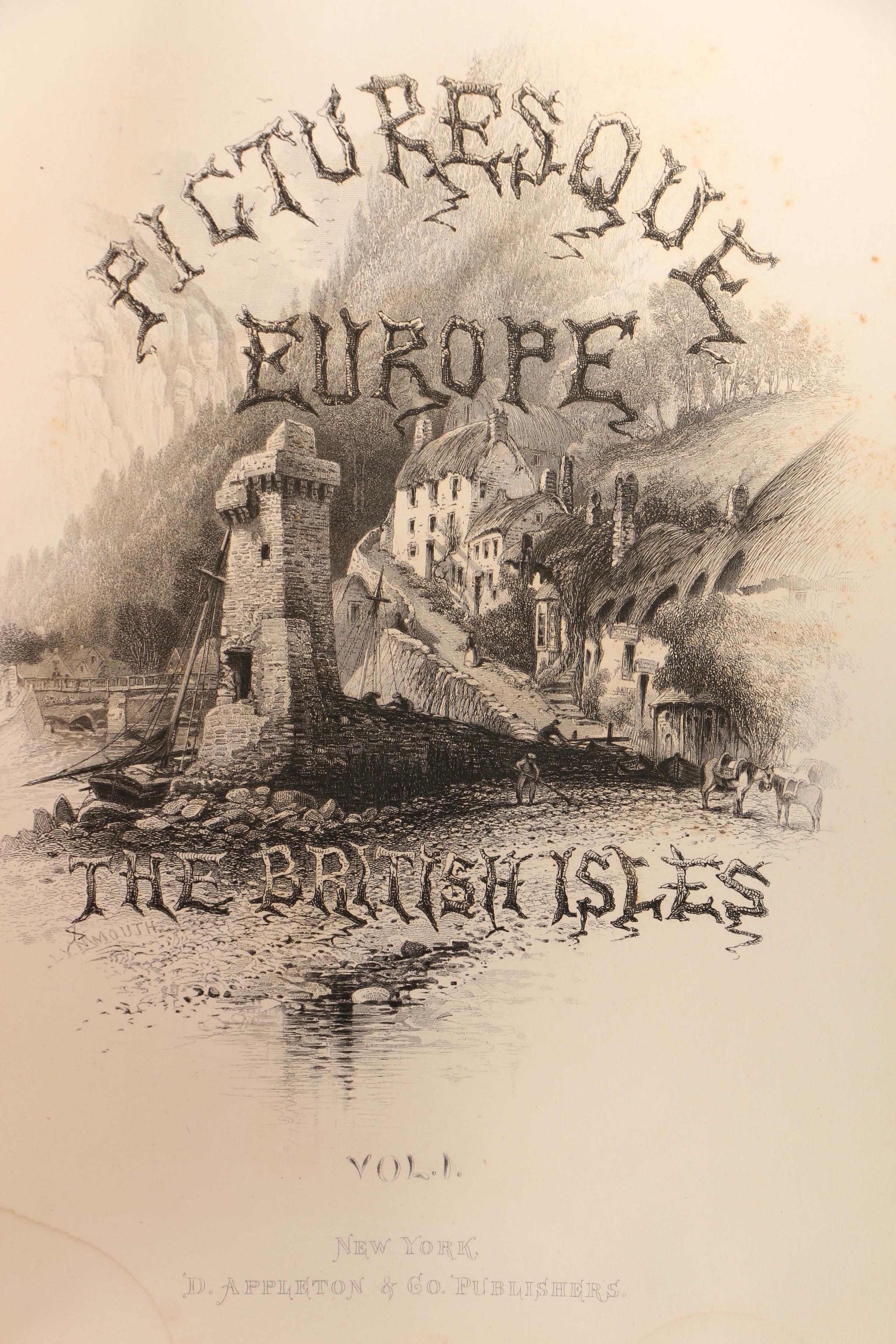1870s Complete Set of "Picturesque Europe"