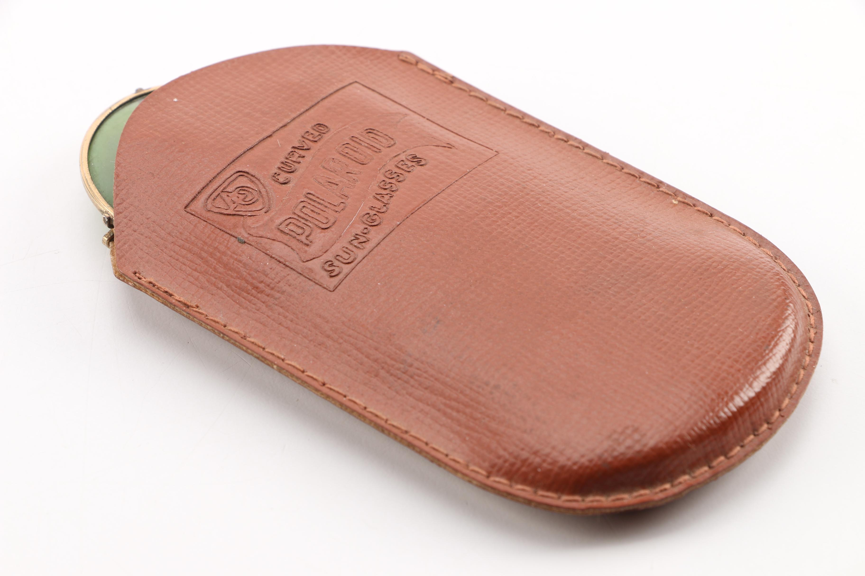 Vintage AO Polaroid Curveo Sunglasses and Opticaid Magnifying Eyeglasses