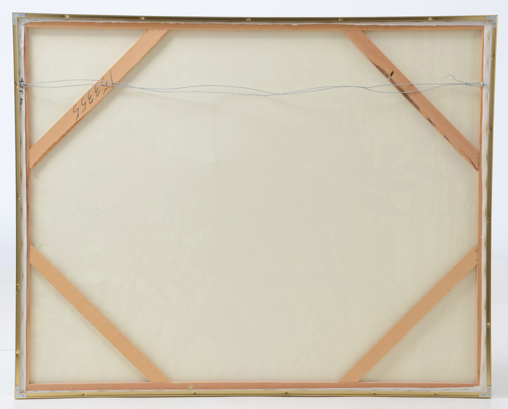 Lee Reynolds Acrylic Painting of Tropical Birds