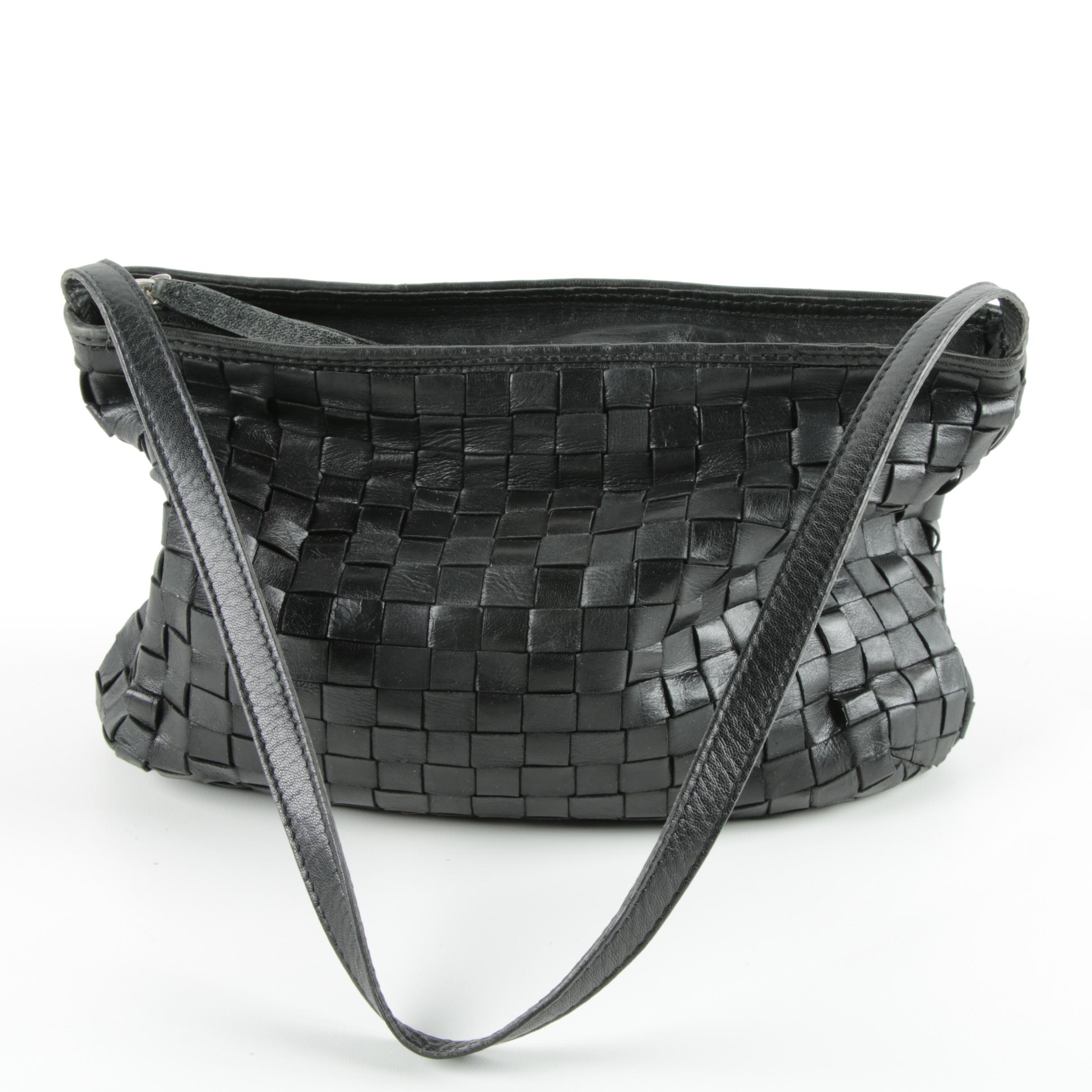 Black Leather and Snakeskin Handbags Including Desmo