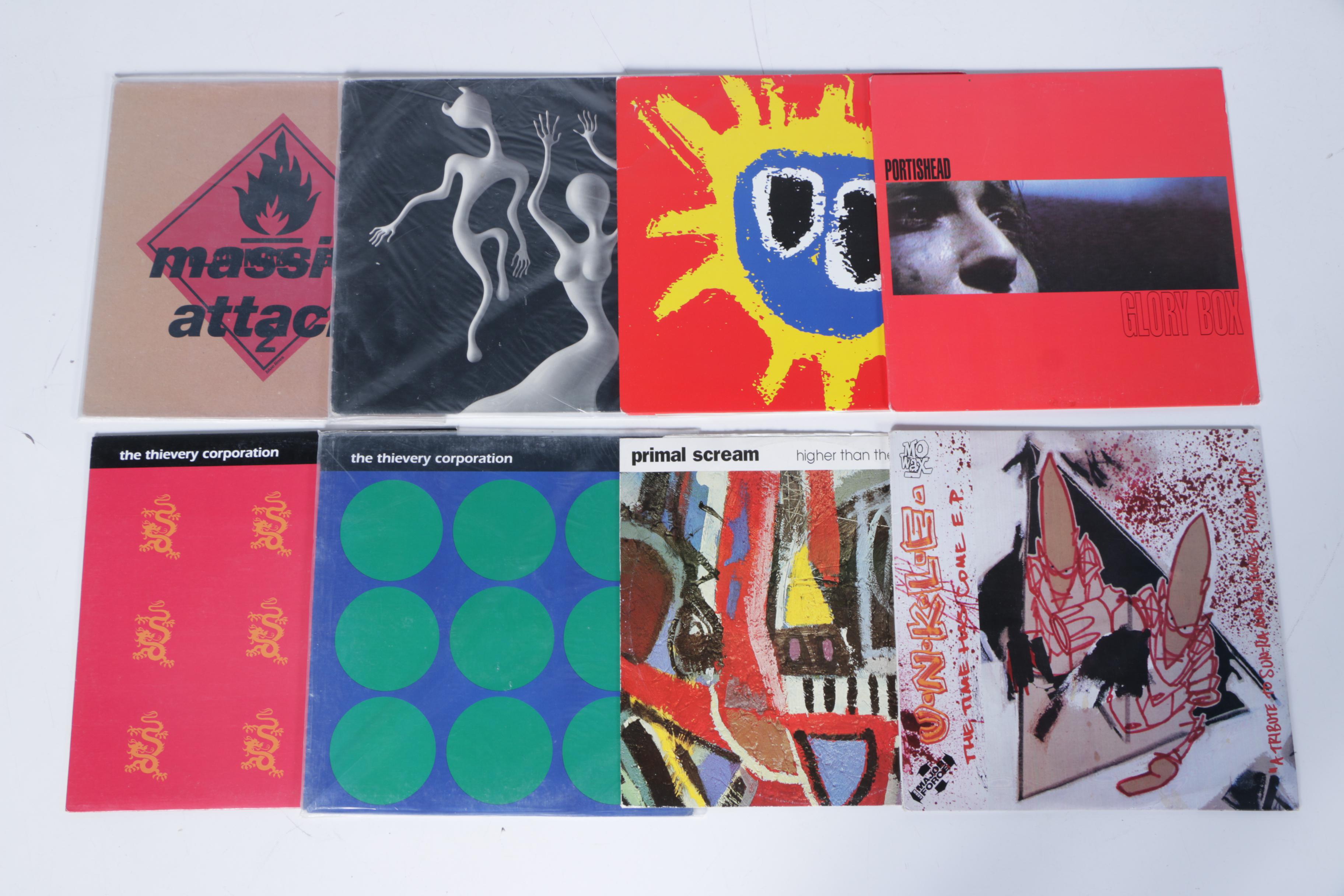 Euro Records Including Massive Attack, Primal Scream, Portishead, Spiritualized