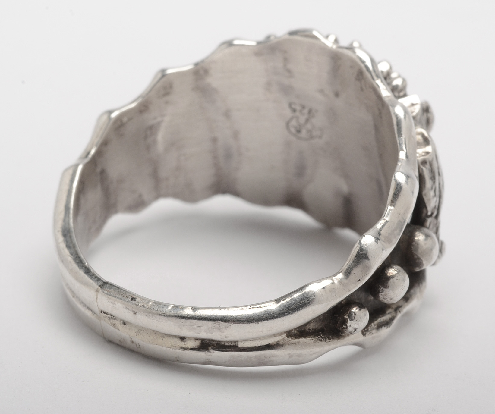 Sterling Silver Running Bear Shop Wolfpack Ring