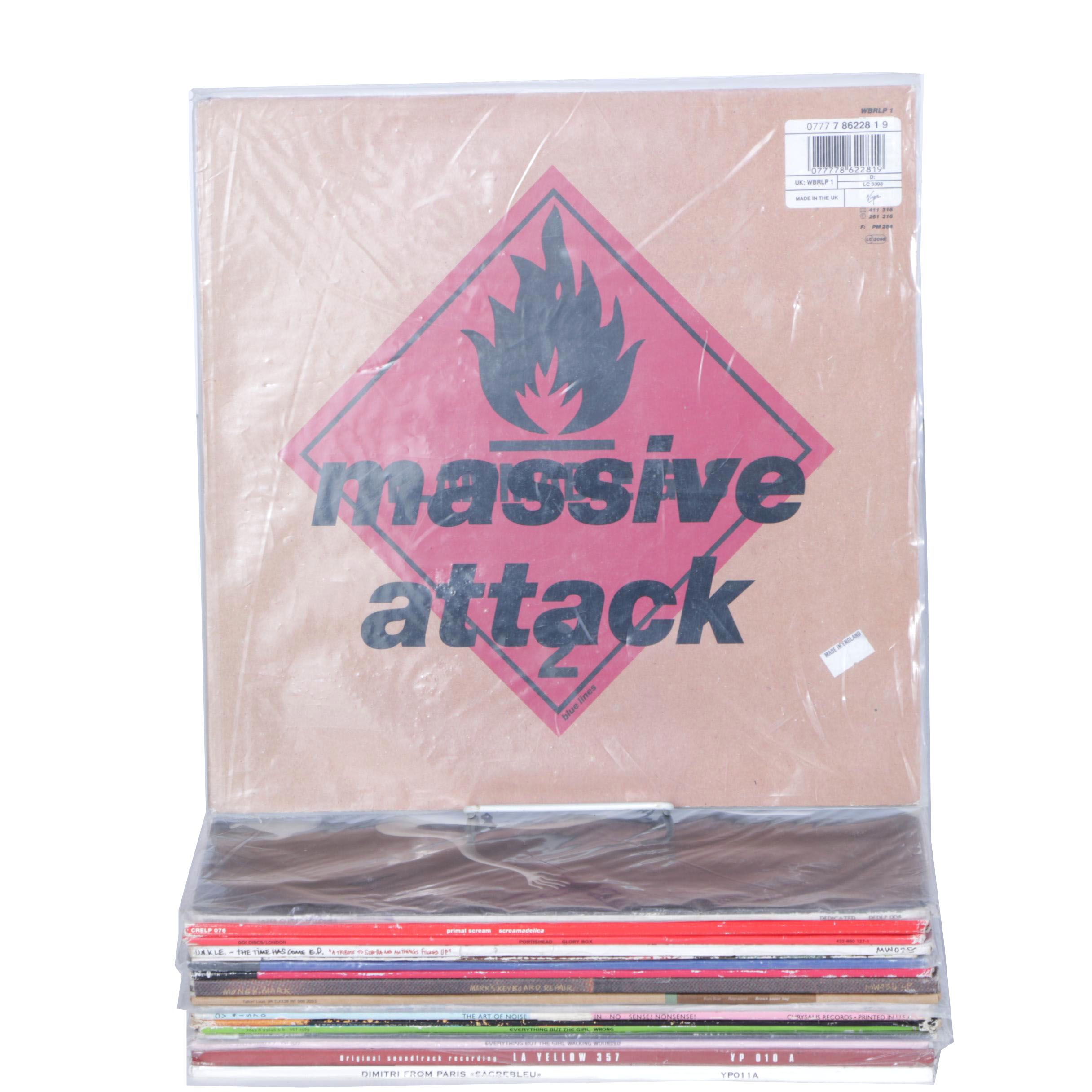 Euro Records Including Massive Attack, Primal Scream, Portishead, Spiritualized