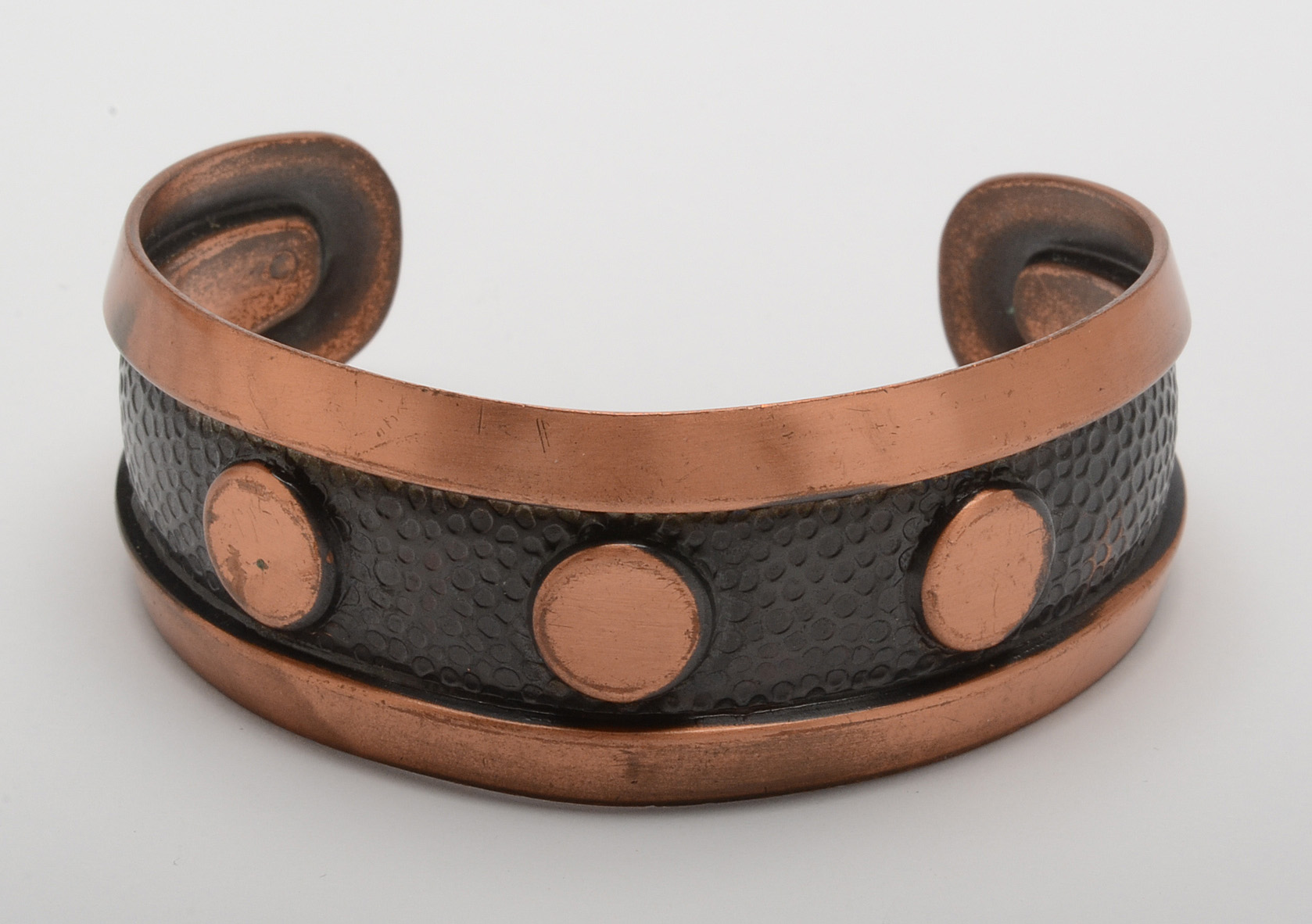 Sterling Silver and Vintage Bell Trading Post Copper Bracelet Selection