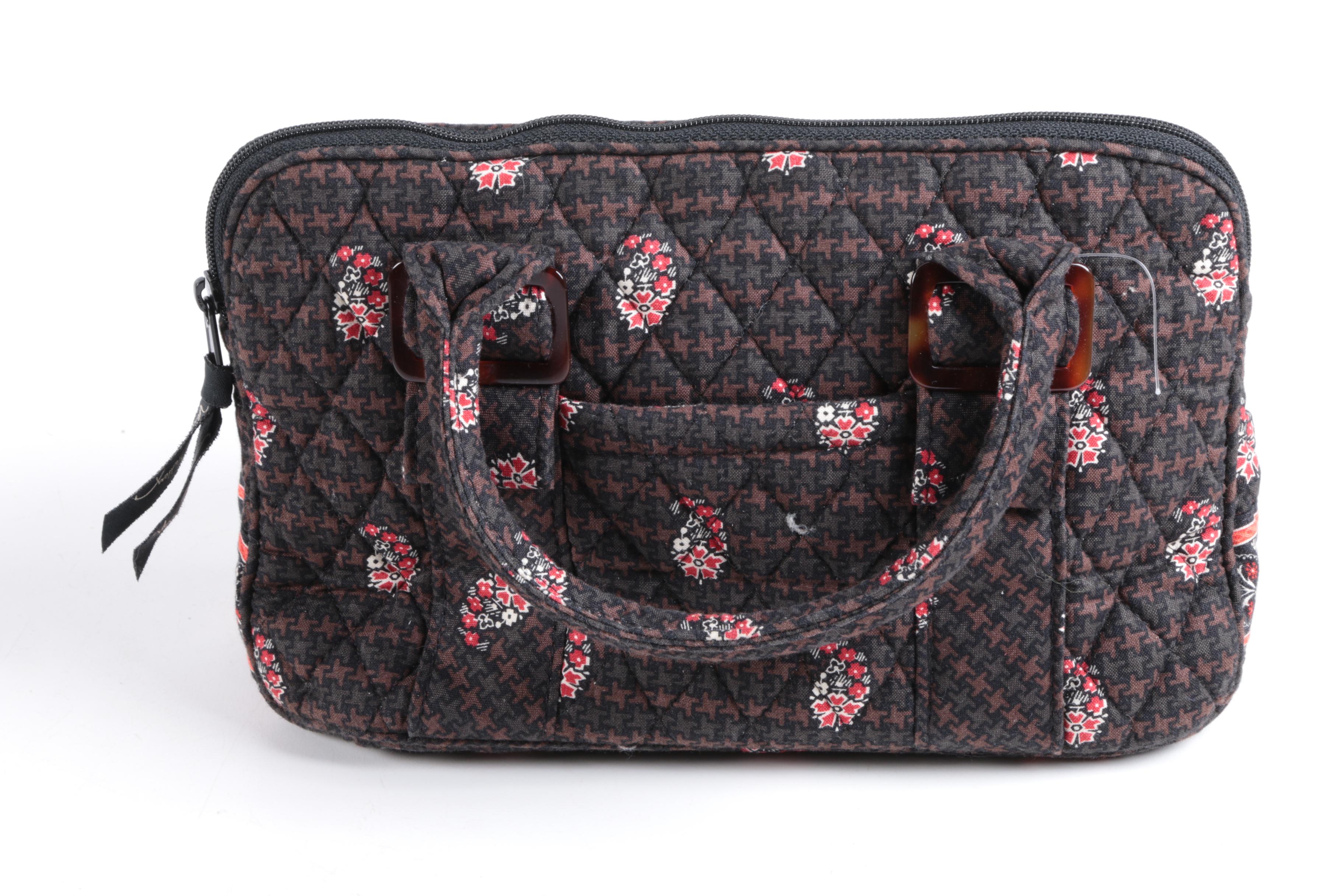 Modern and Vintage Vera Bradley Quilted Cotton Print Handbags