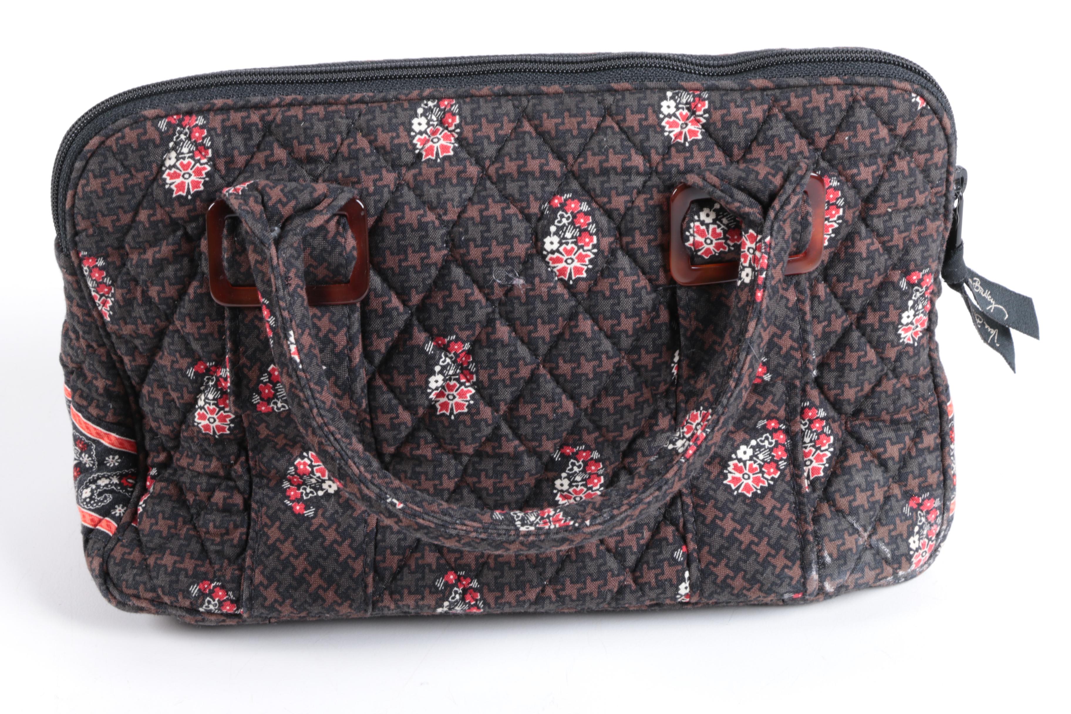Modern and Vintage Vera Bradley Quilted Cotton Print Handbags