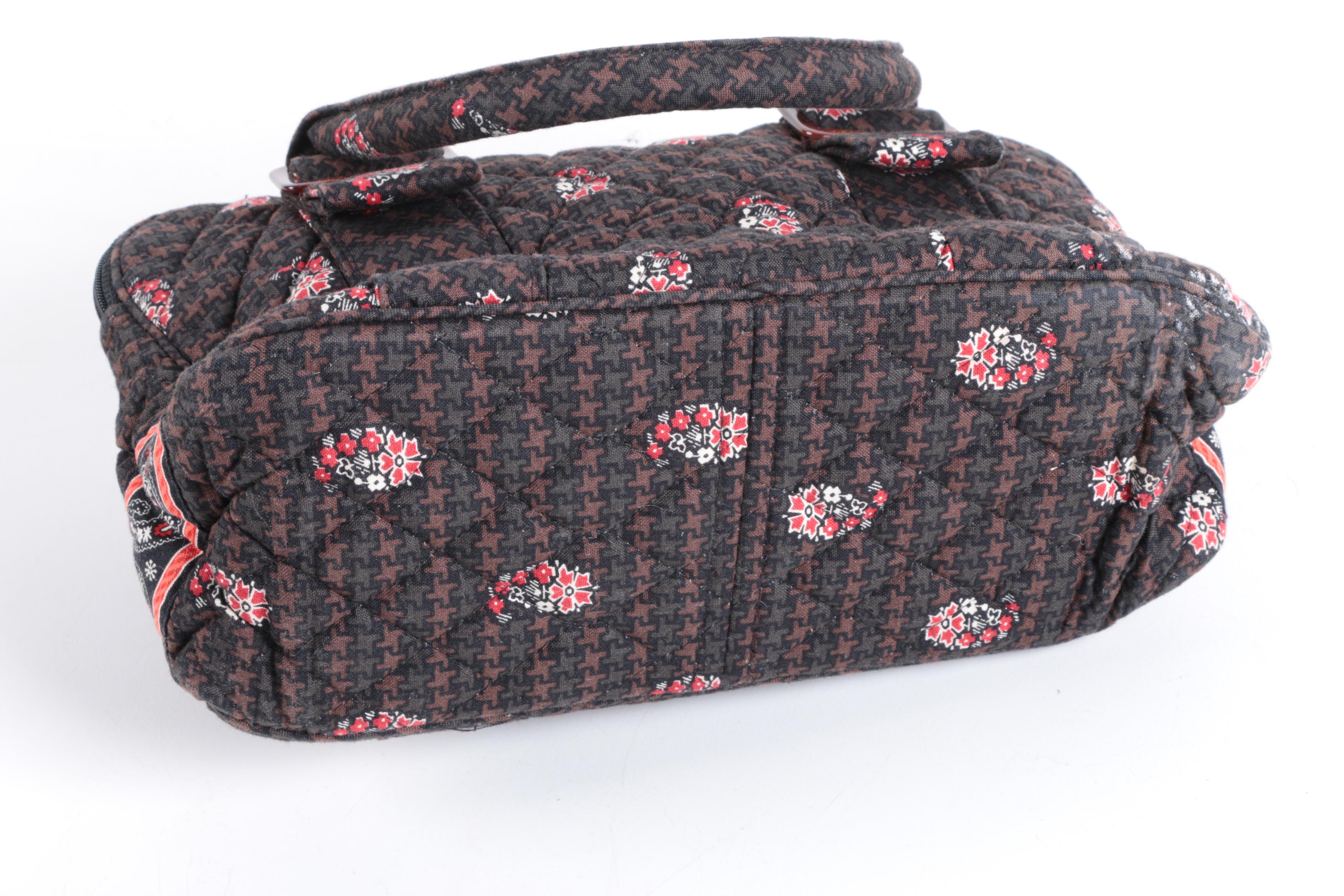 Modern and Vintage Vera Bradley Quilted Cotton Print Handbags