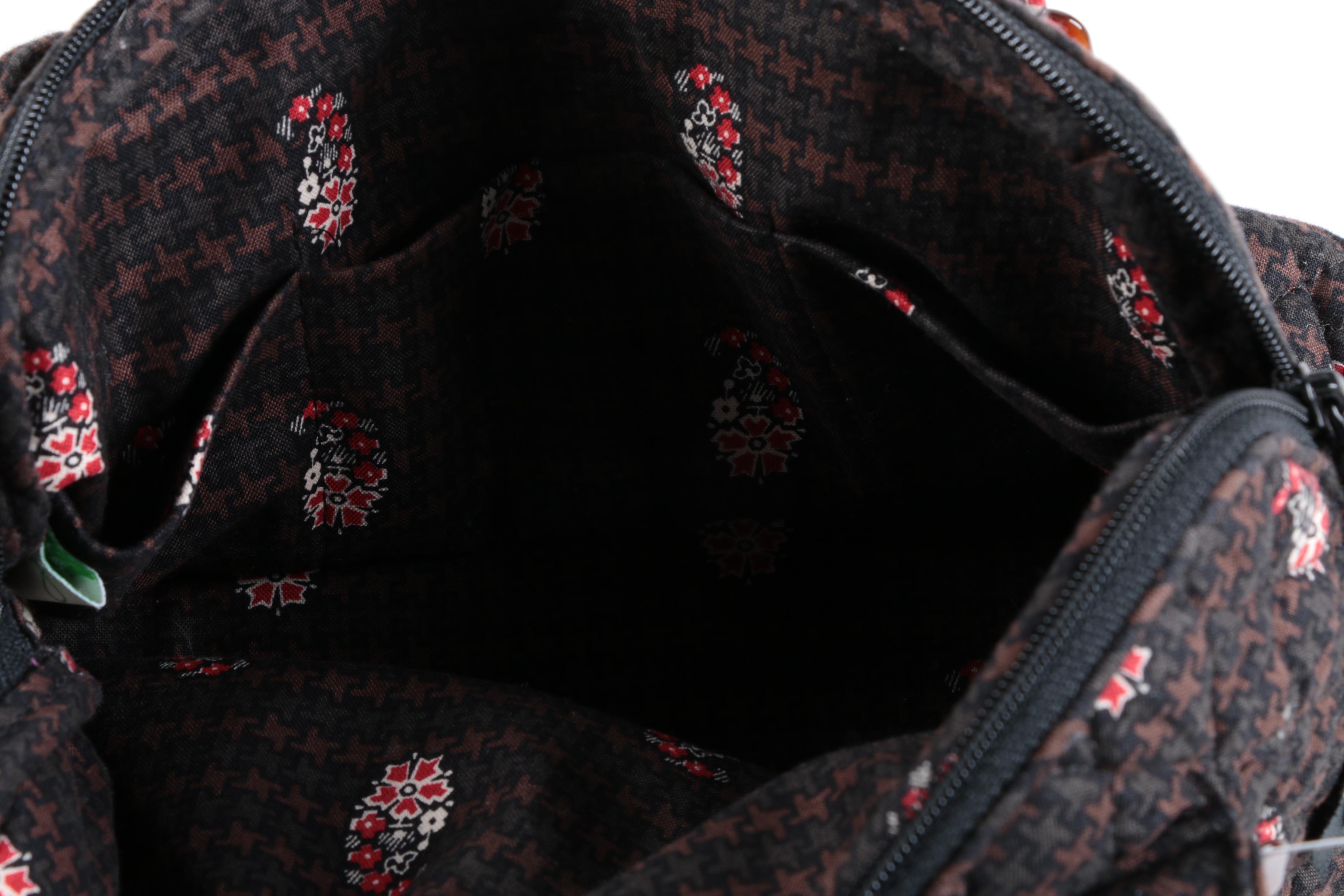 Modern and Vintage Vera Bradley Quilted Cotton Print Handbags