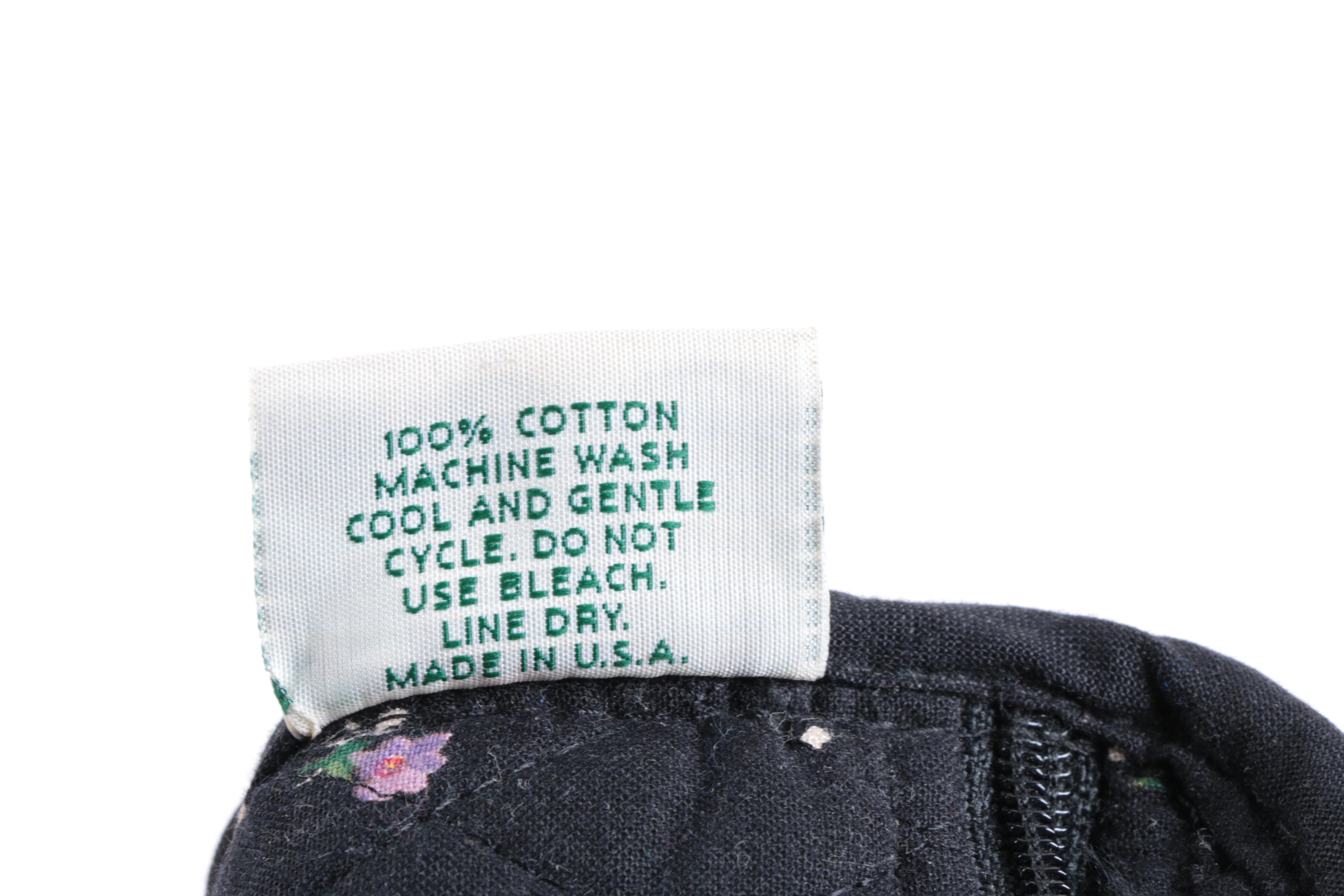 Modern and Vintage Vera Bradley Quilted Cotton Print Handbags