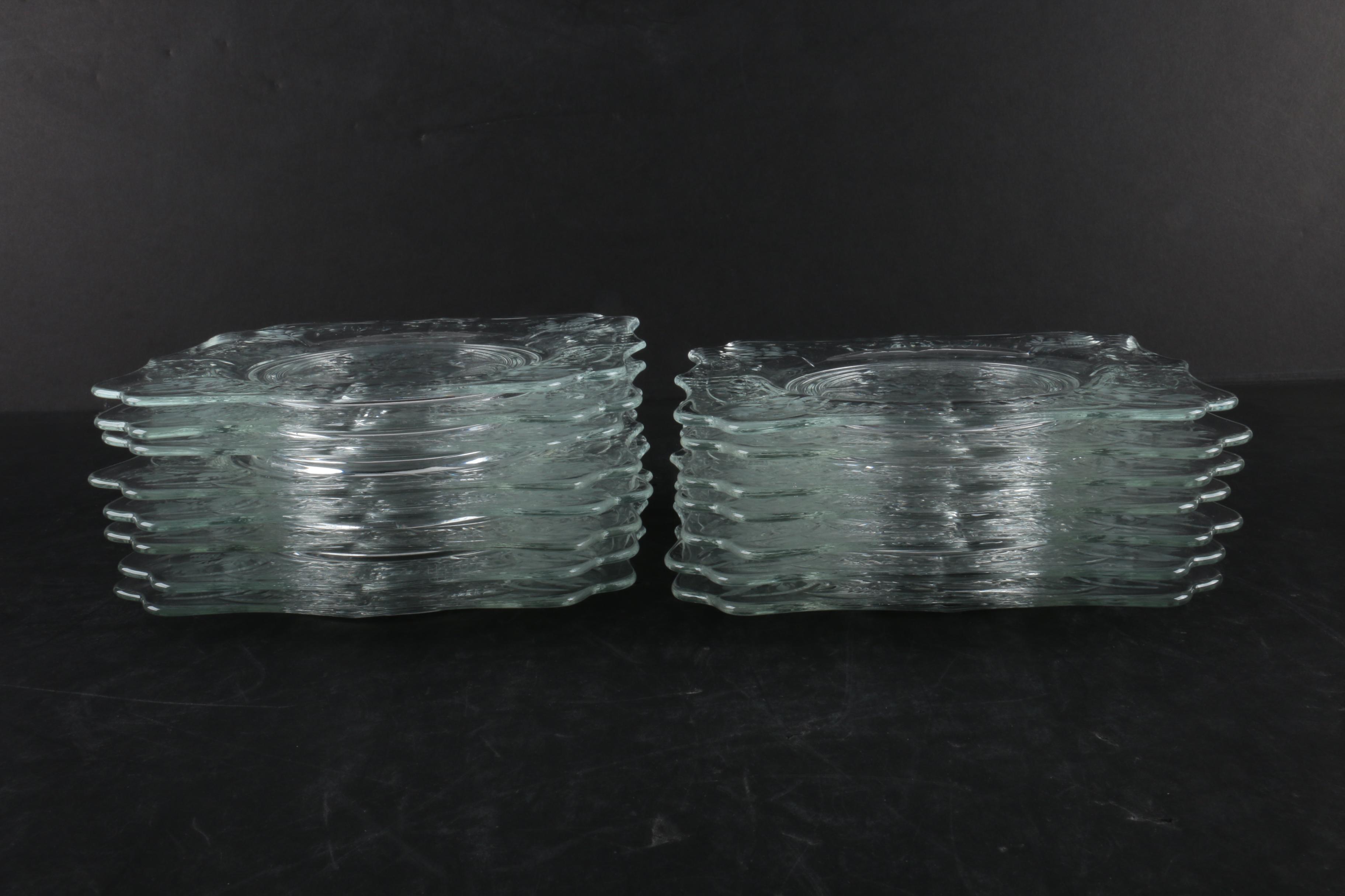 Cambridge "Elaine Clear" Salad Plates, Circa 1933-1954