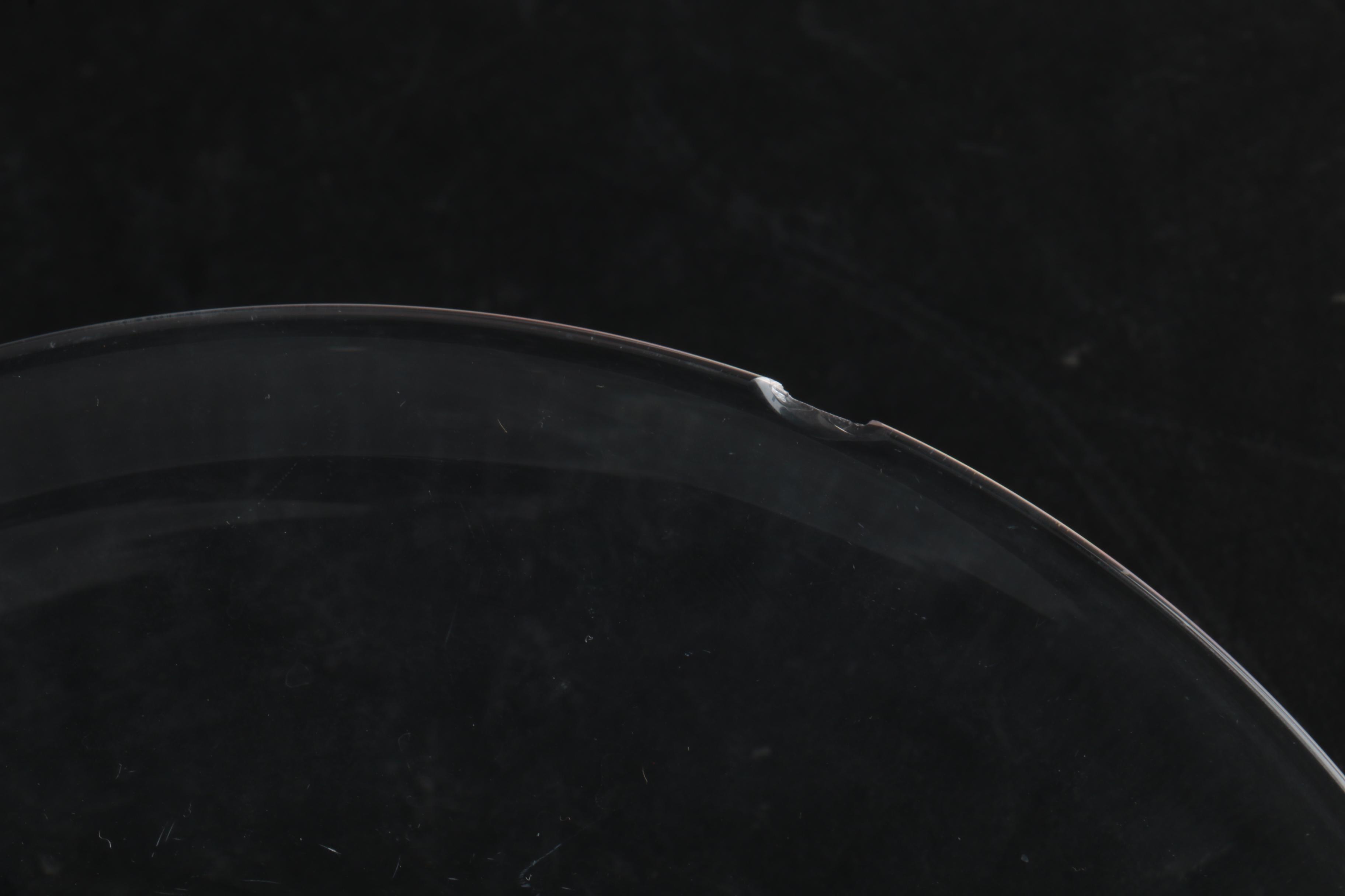 Set of Steuben Glass Luncheon Plates