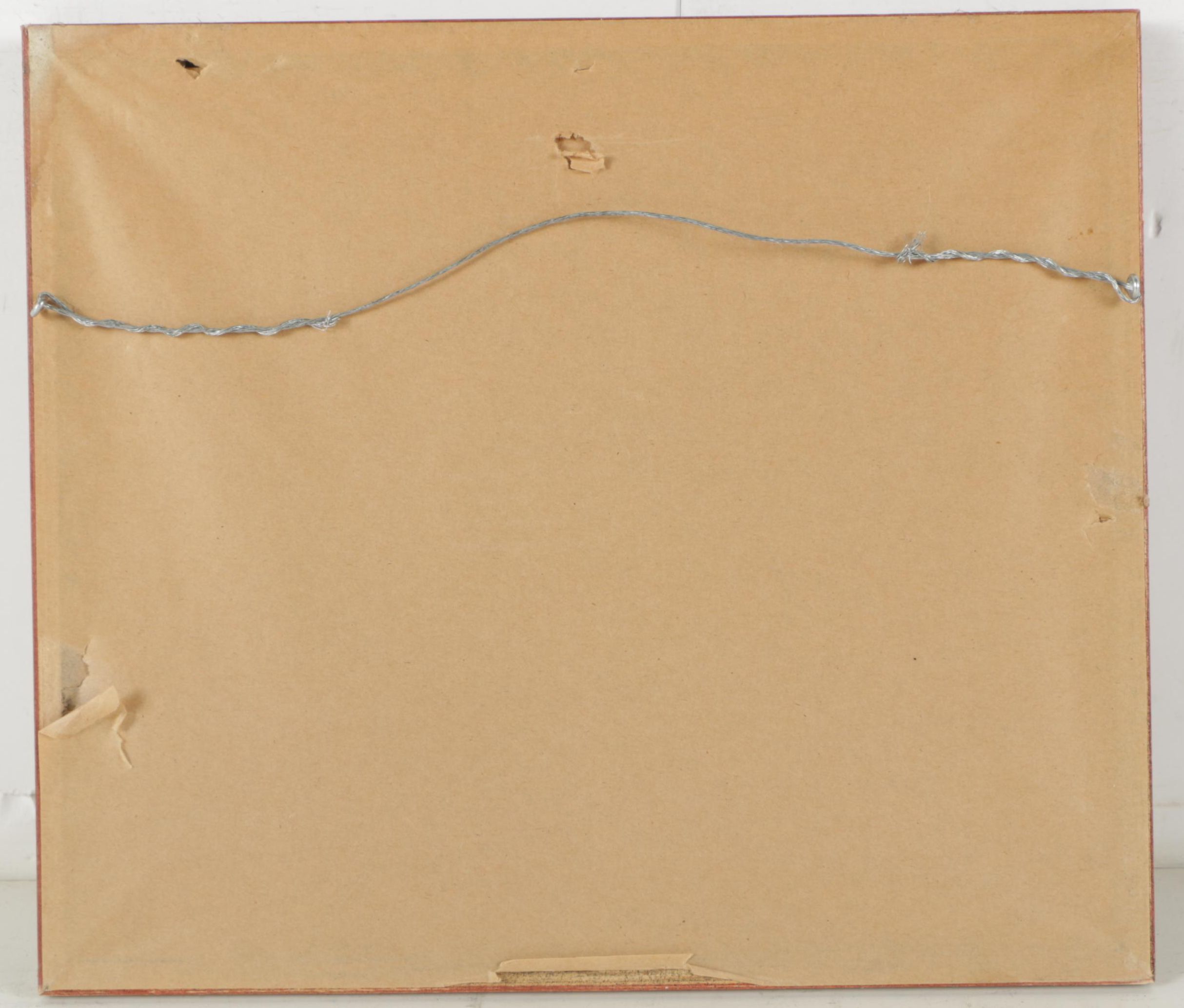 L. Wells Wood Engraving of Bird Dogs