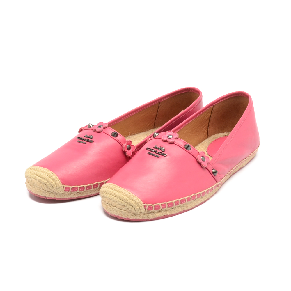 Coach clearance leather espadrilles