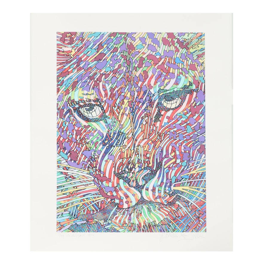 Guillaume Azoulay Limited Edition Giclée "Le Leopard"