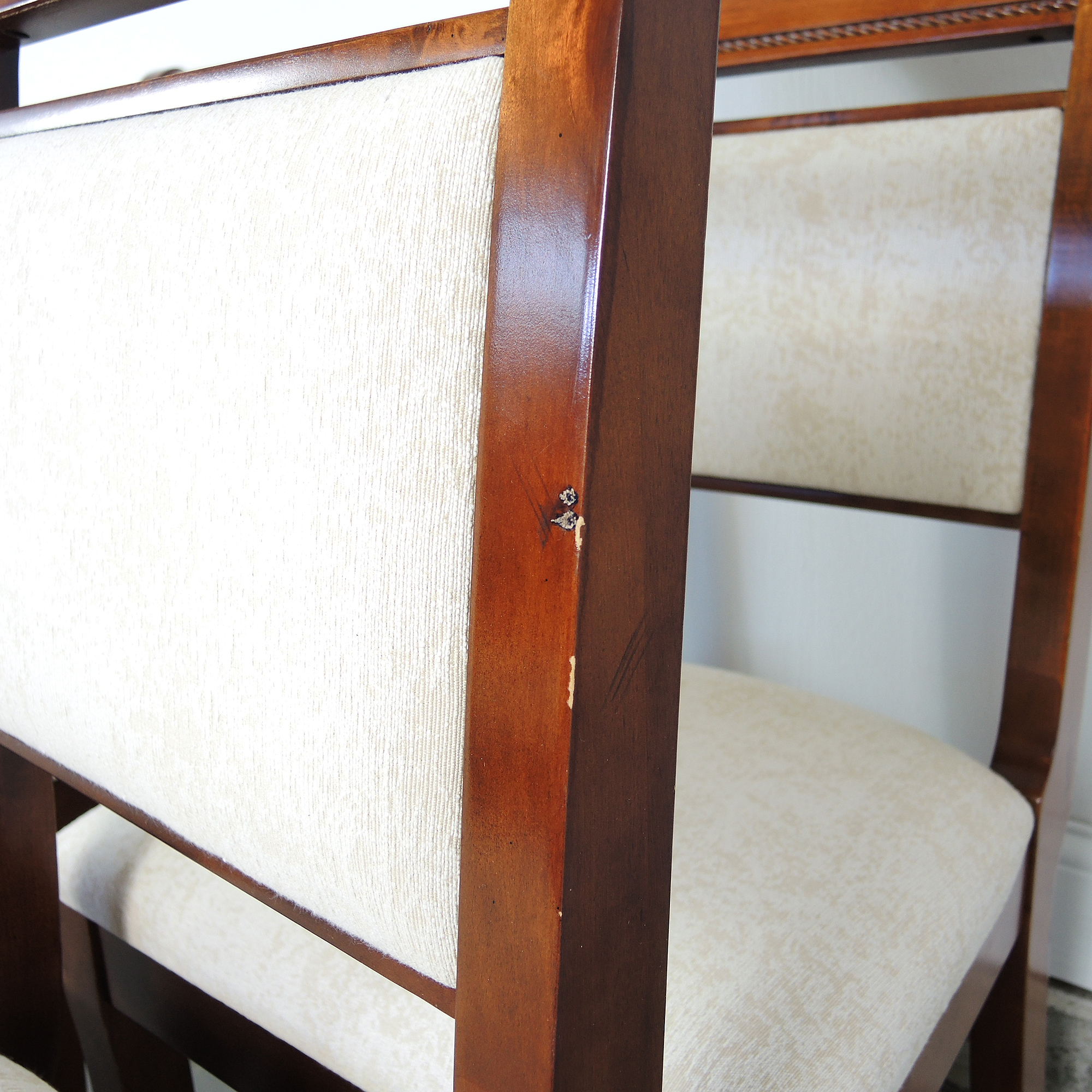 Bassett Furniture Traditional Cherry Dining Chairs