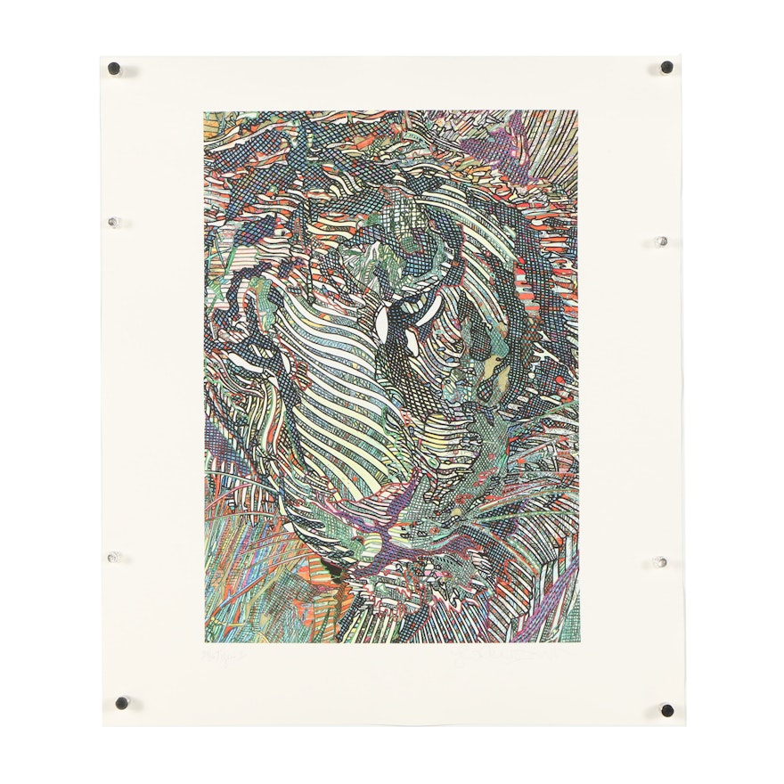 Guillaume Azoulay Limited Edition Giclée "Tiger I"