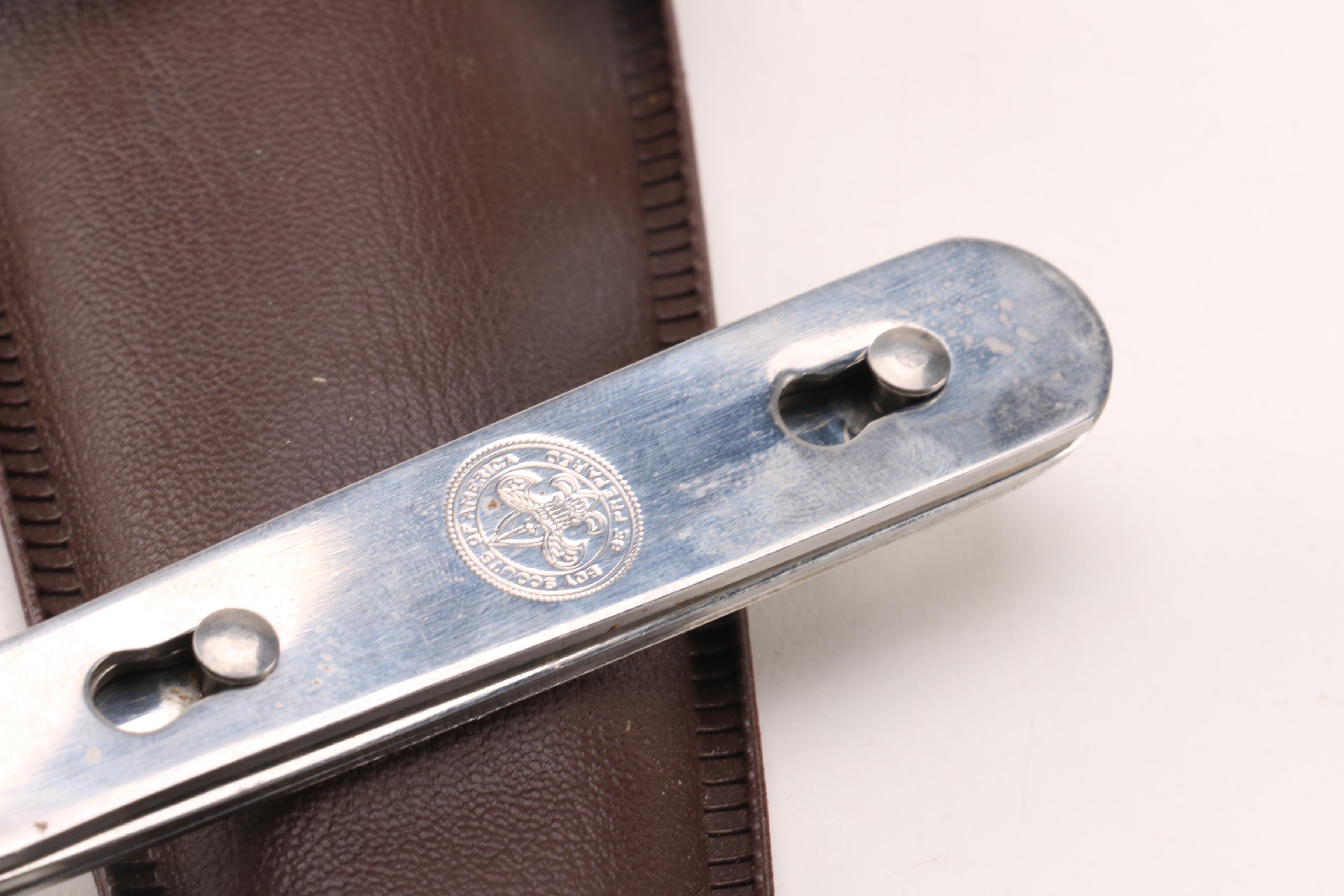 Vintage Boy and Girl Scout Camp Mess Kits