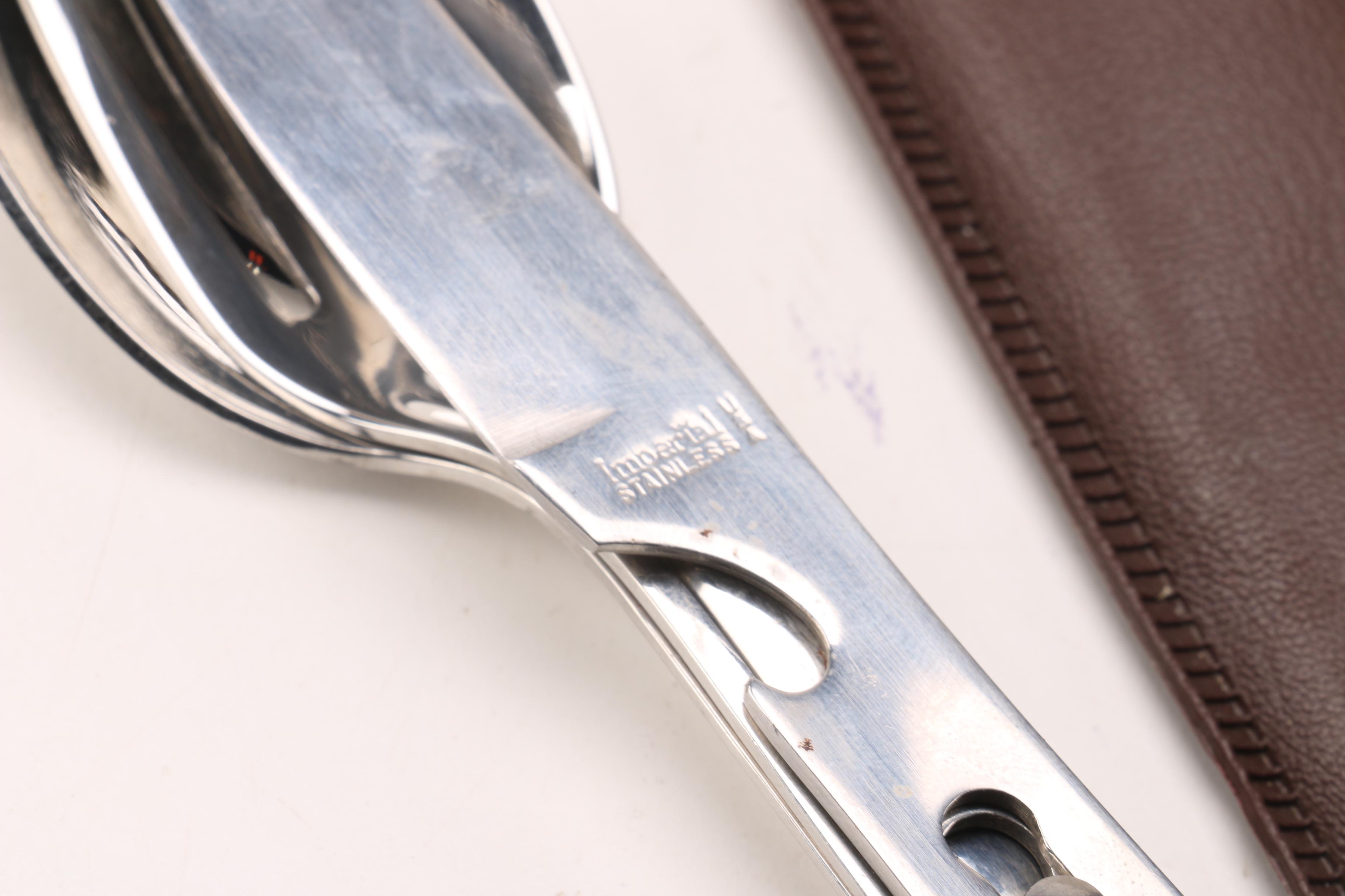 Vintage Boy and Girl Scout Camp Mess Kits