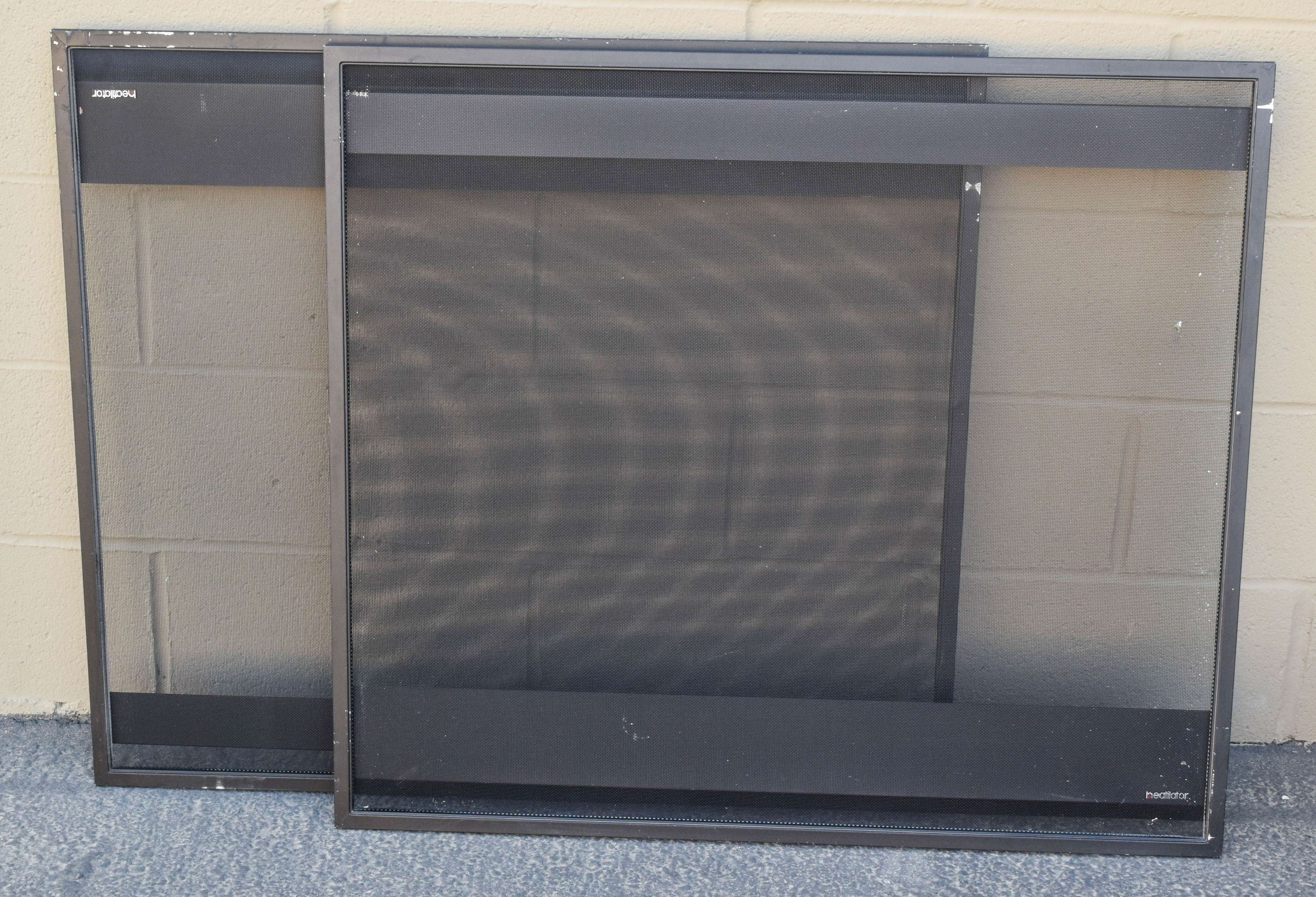 Contemporary Two Sided "Heatilator" Fireplace