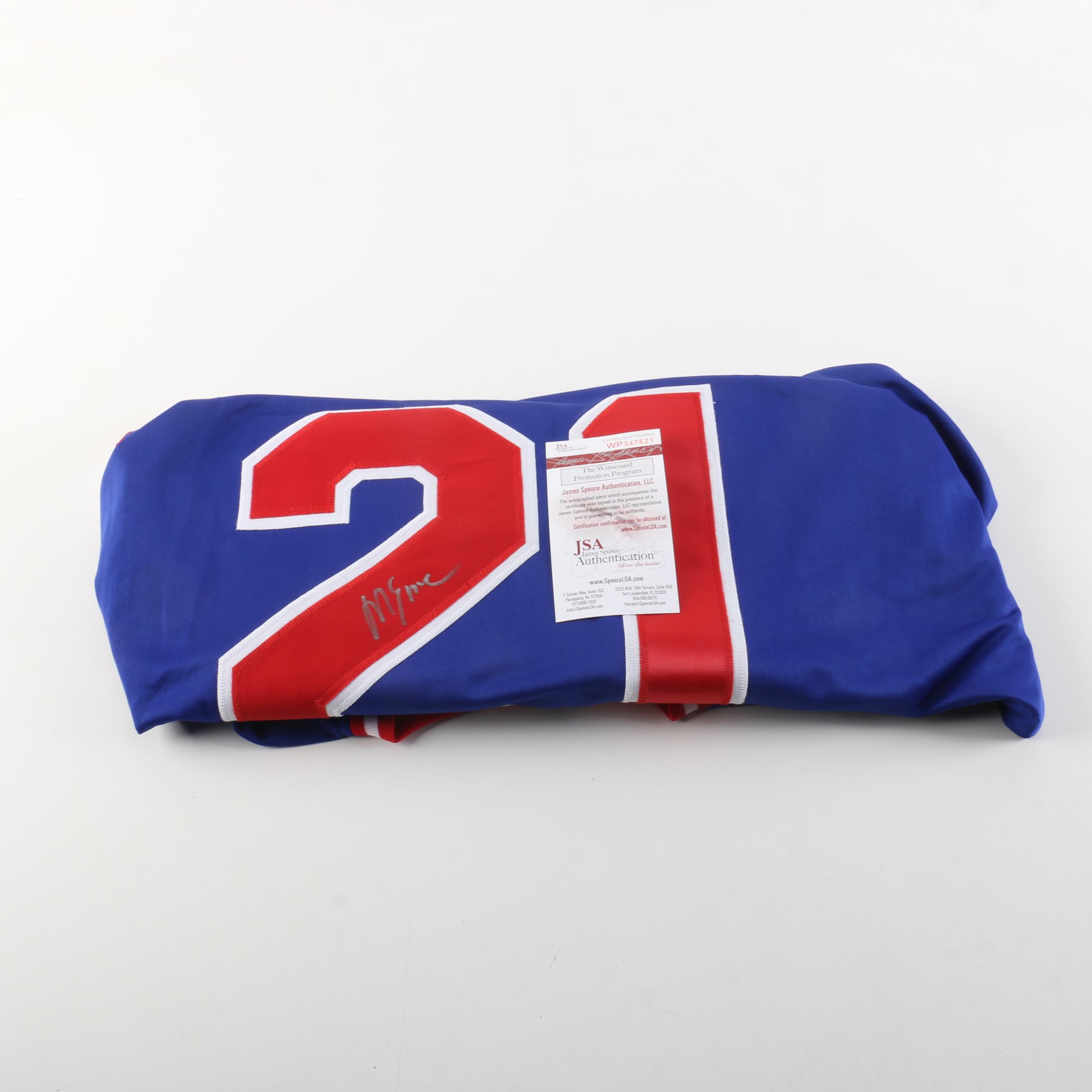 Mike Eruzione Autographed USA Hockey Jersey - JSA COA