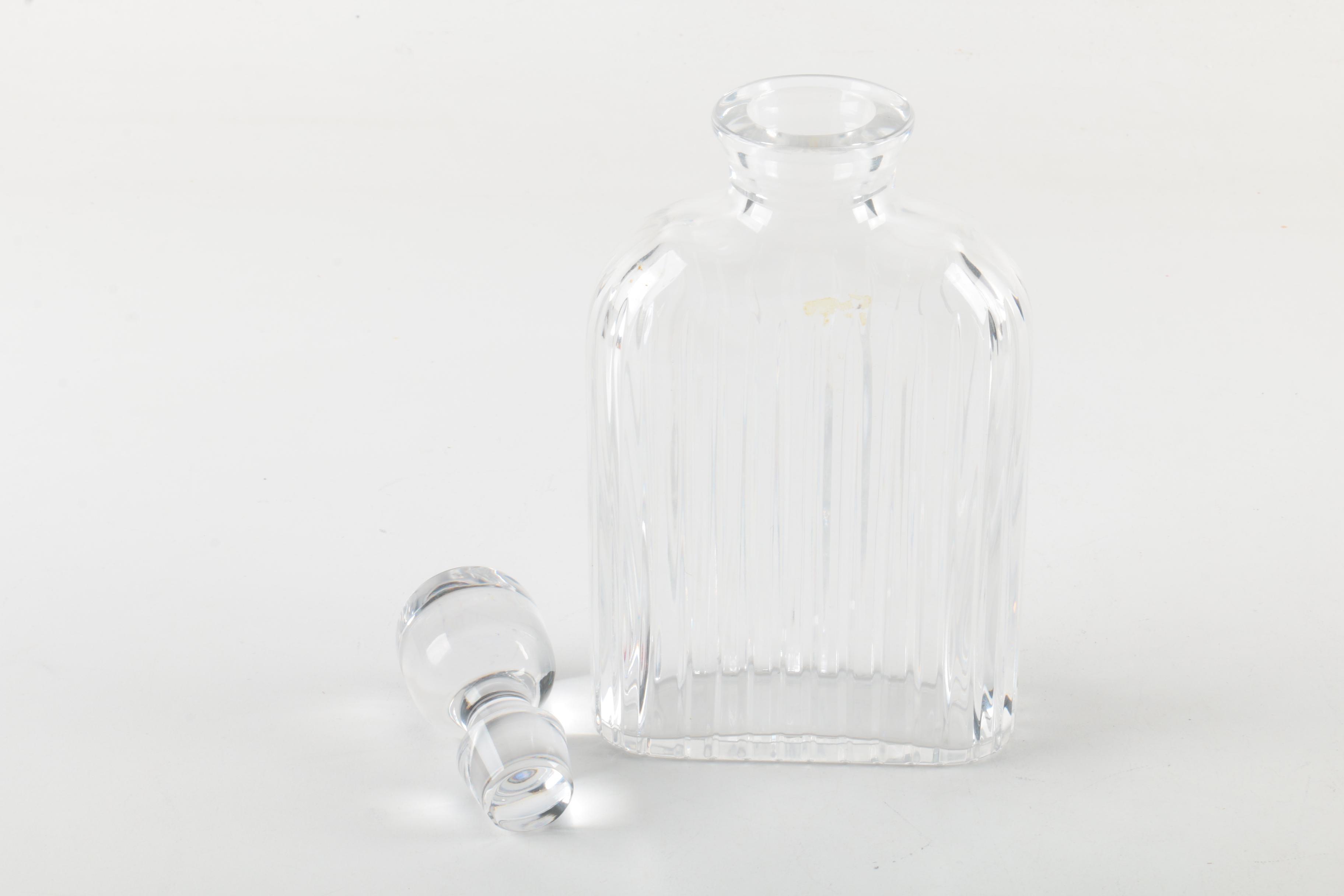 Atlantis Crystal Desk Flask