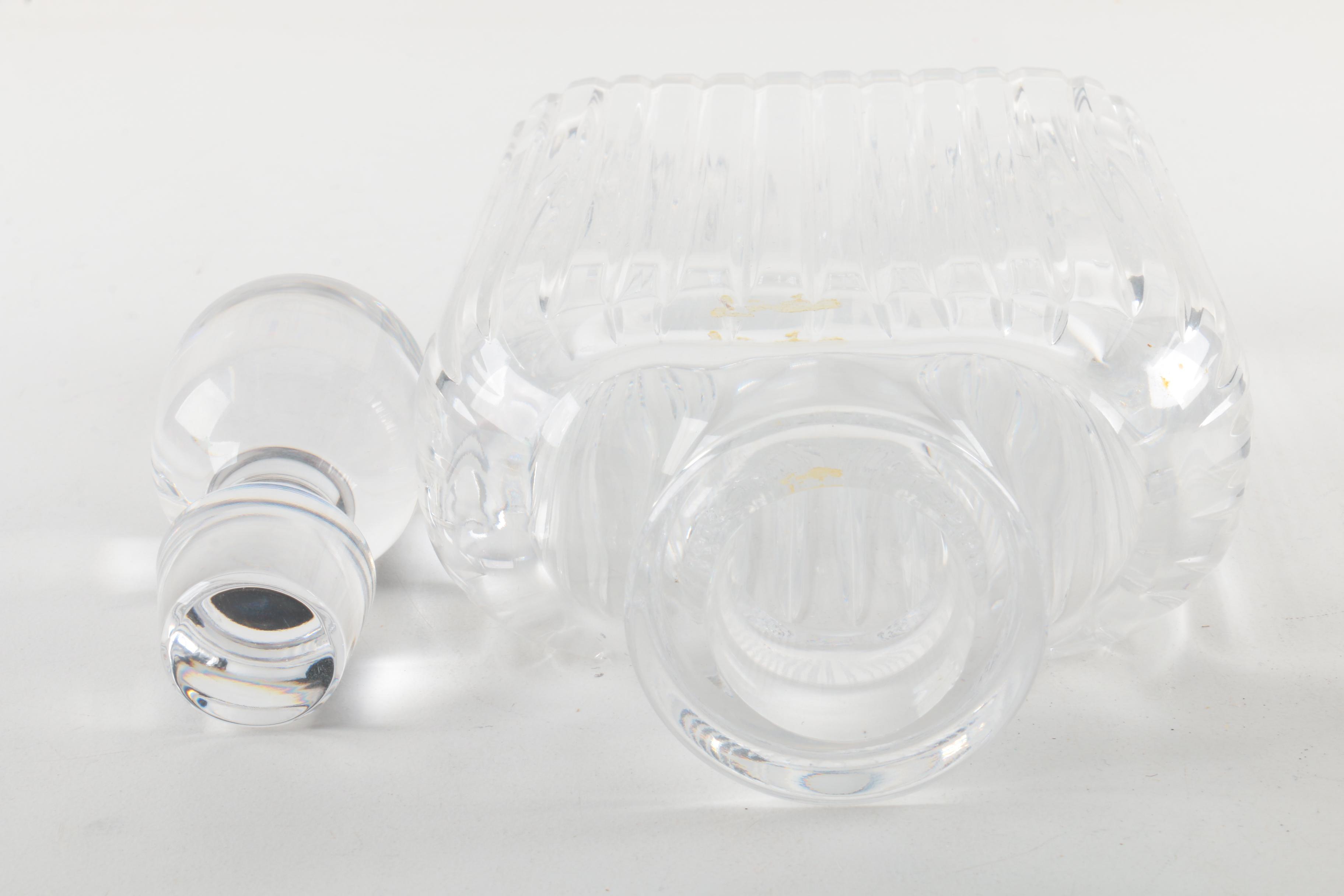 Atlantis Crystal Desk Flask