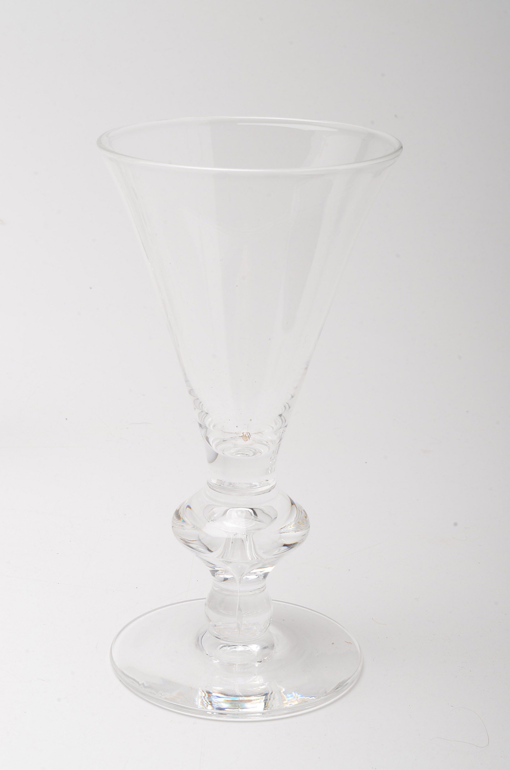 Steuben Trumpet Goblet Glasses