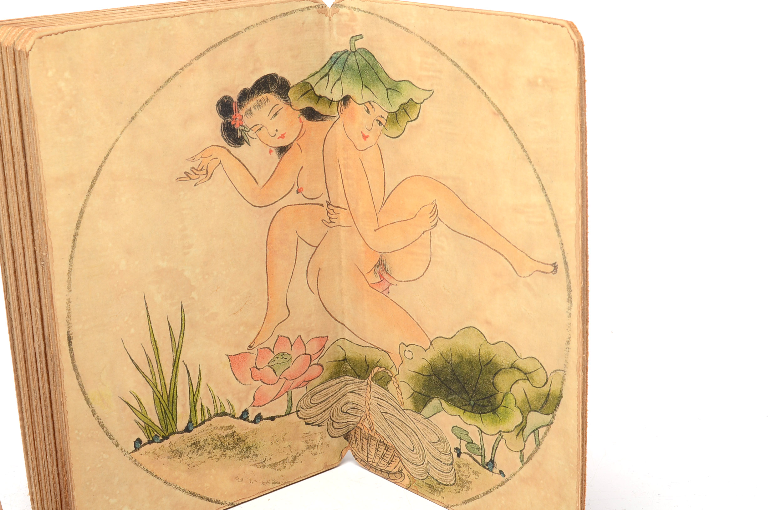 Vintage Chinese Erotic Pillow Book