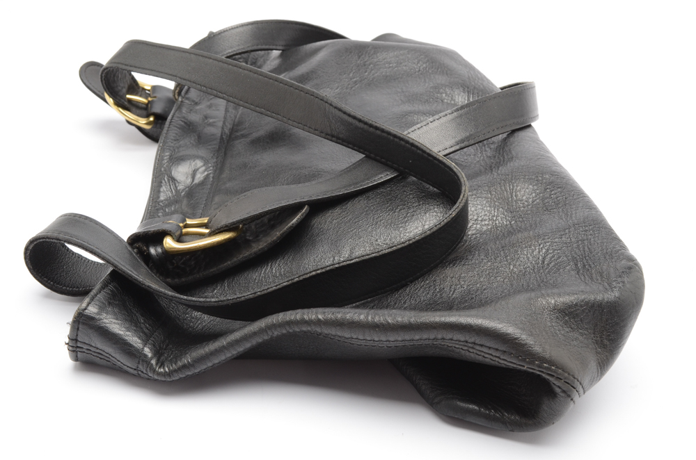 Coach Lafayette Soho Black Leather Tote Bag