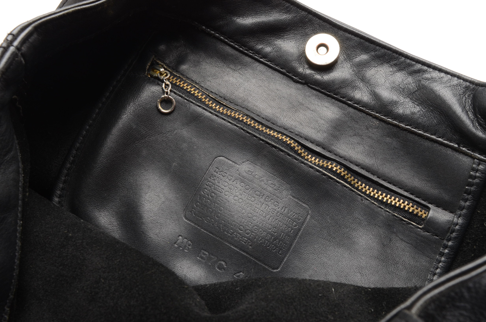 Coach Lafayette Soho Black Leather Tote Bag