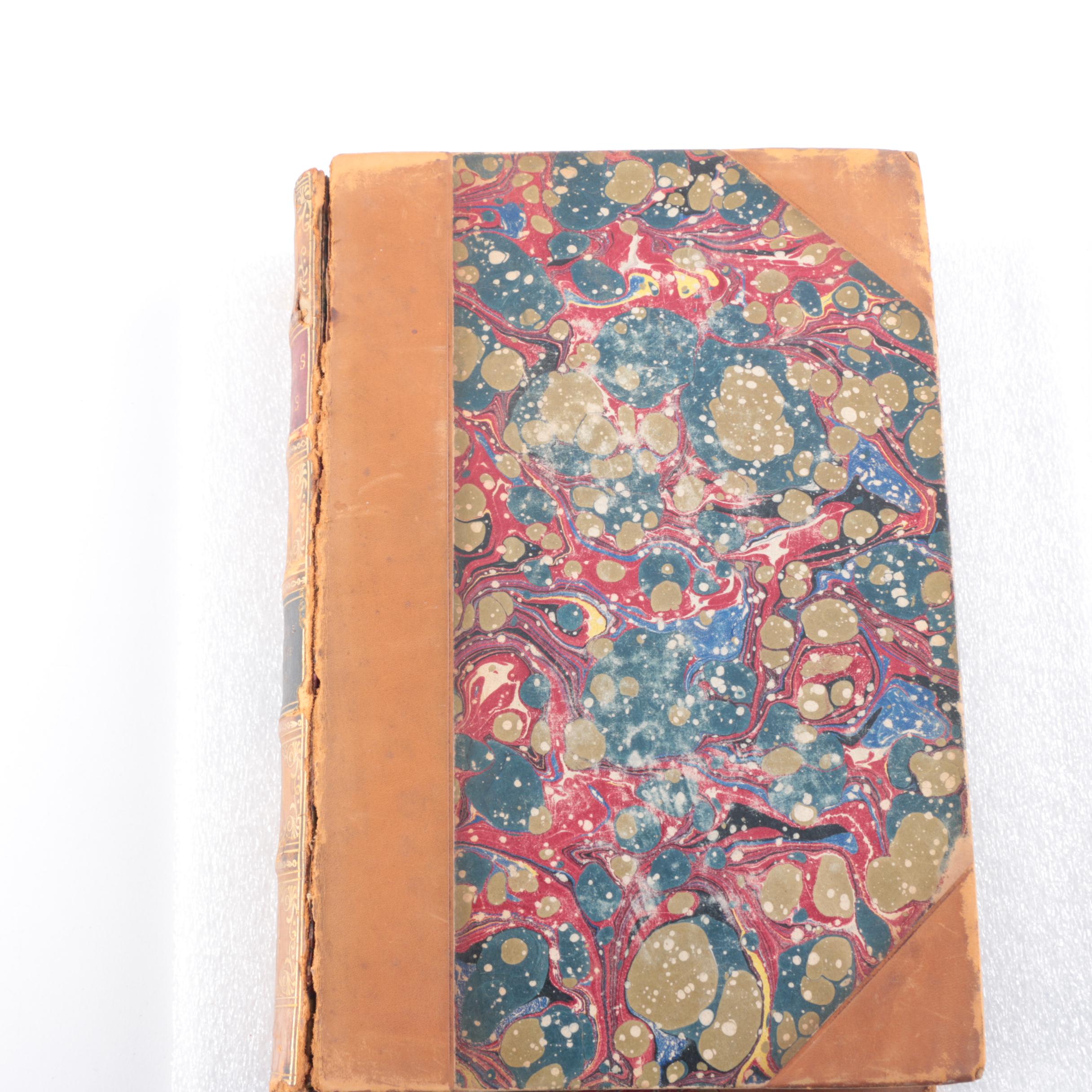 Antique Multi-Volume Set of Works by Edward Bulwer Lytton