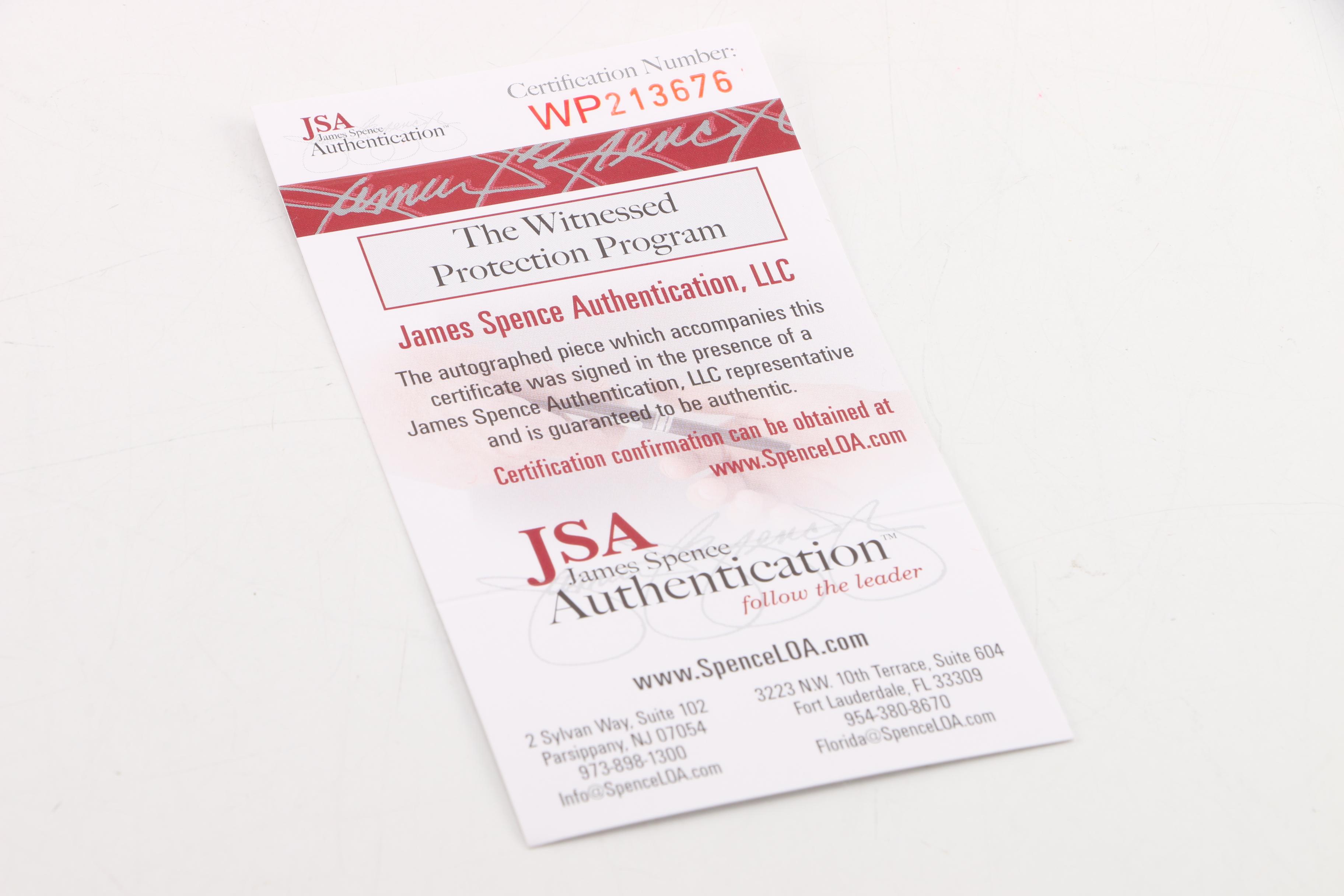 Dominique Wilkins Autographed Atlanta Hawks Jersey - JSA COA