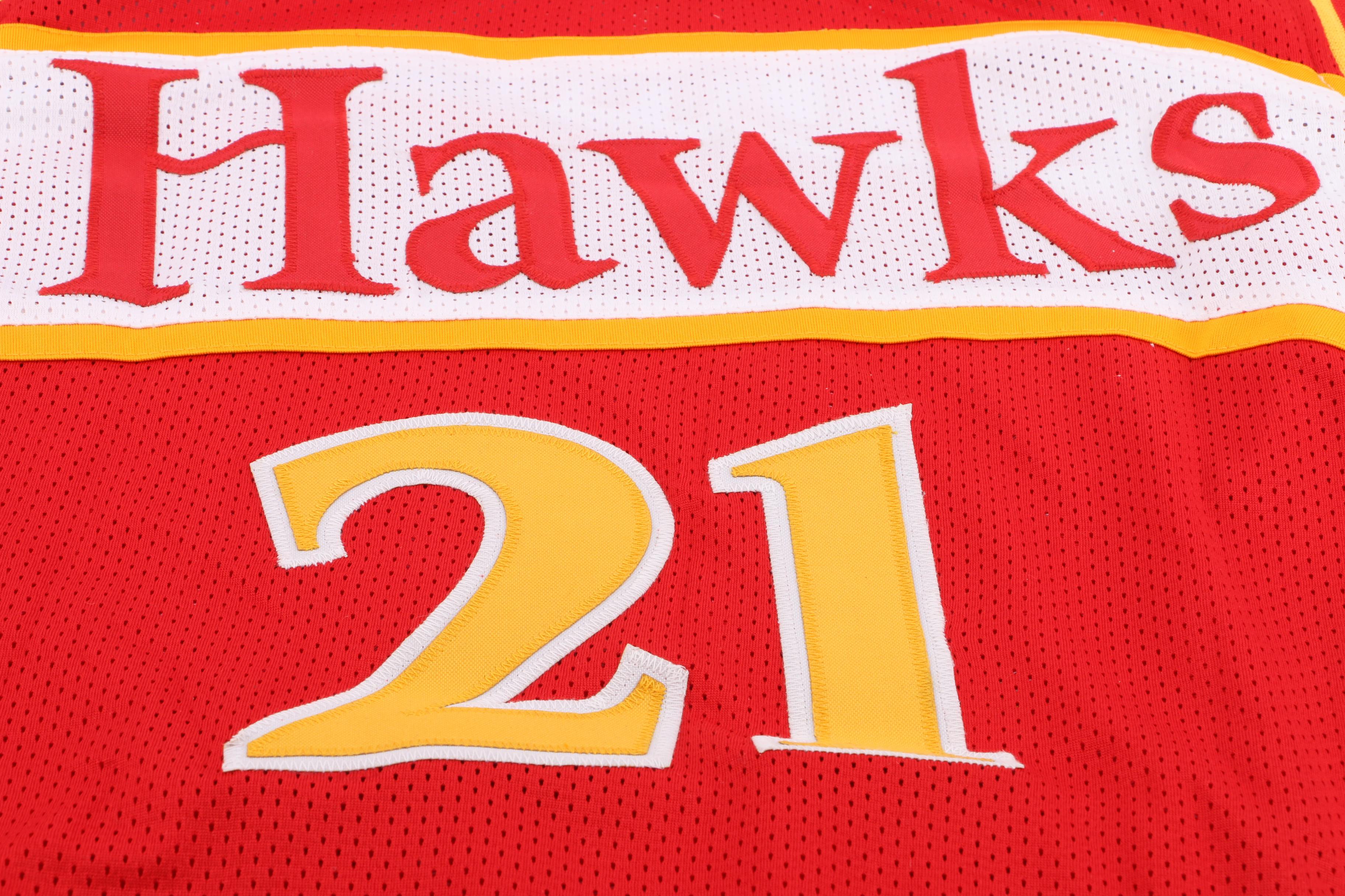 Dominique Wilkins Autographed Atlanta Hawks Jersey - JSA COA