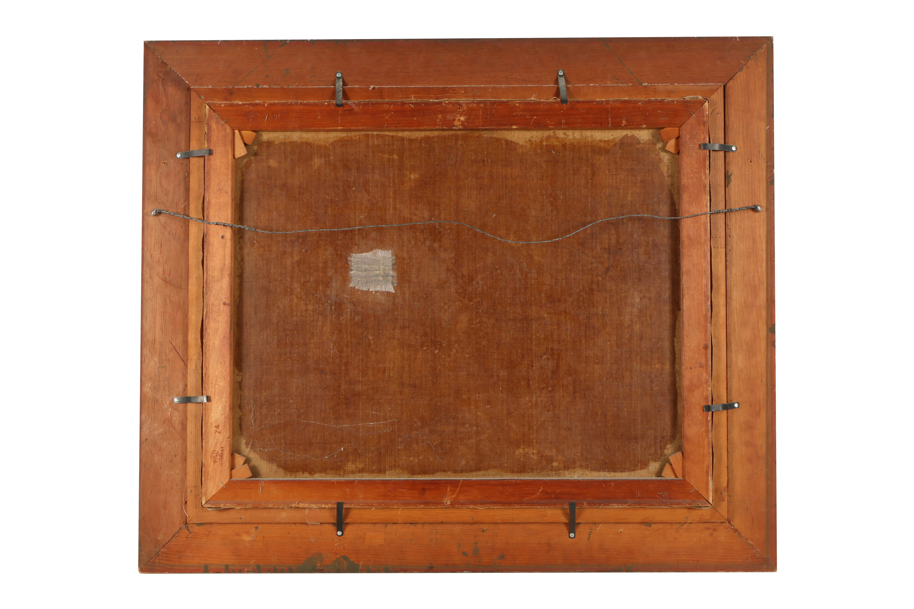 Oil Painting Garden Scene