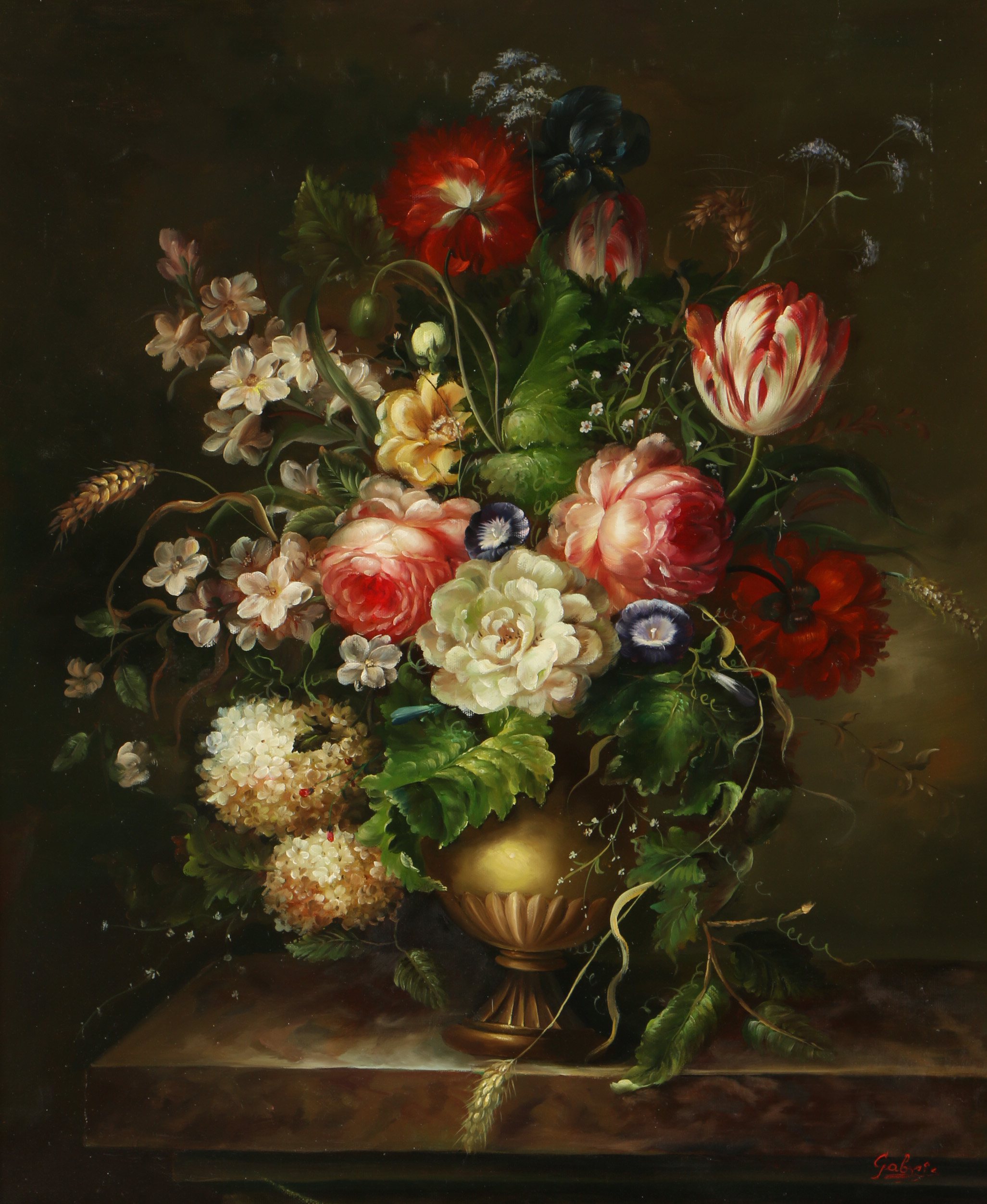 Bela Gabris Oil Painting