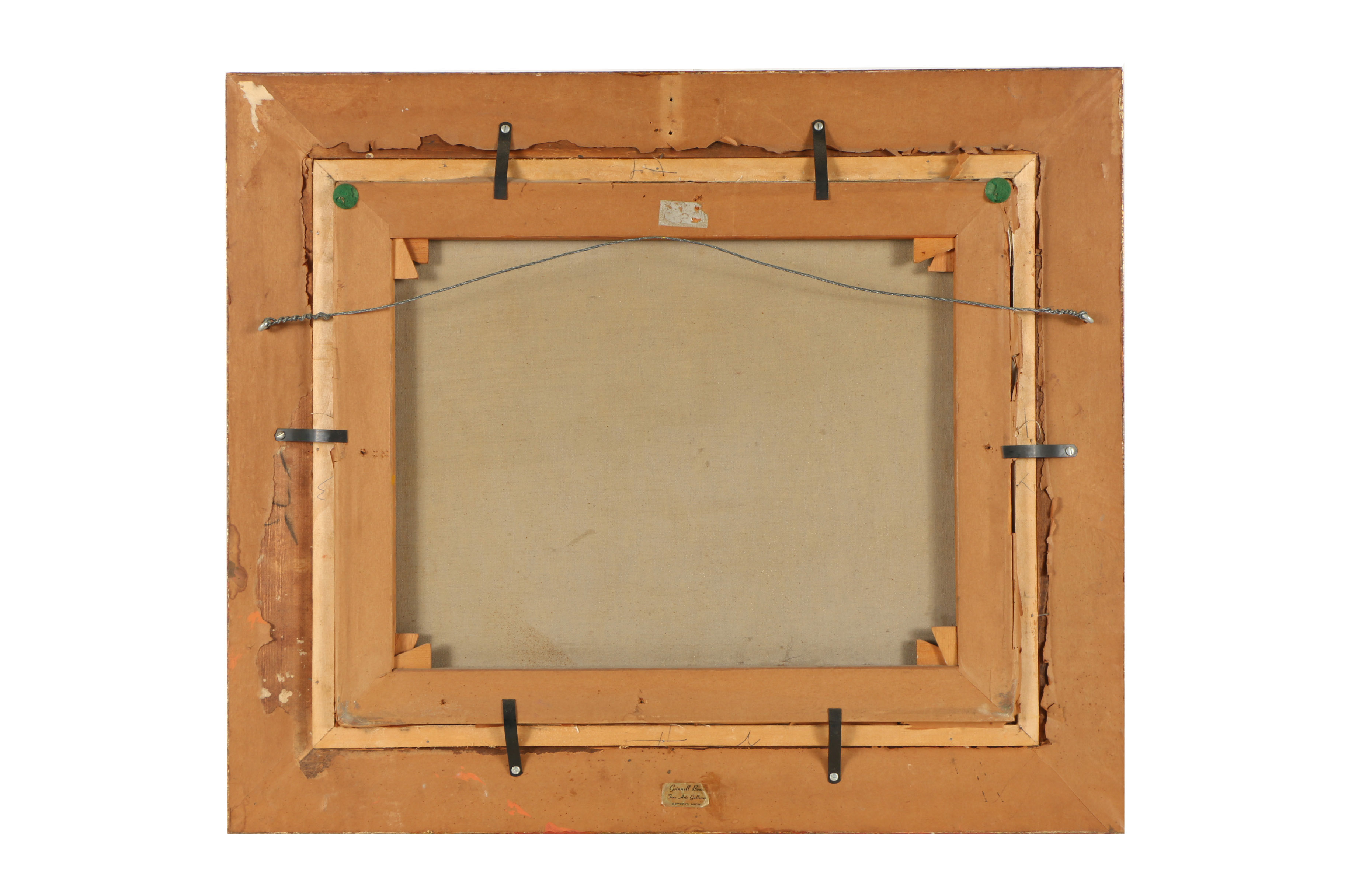 André Gisson Oil Painting "La Place Vendôme"