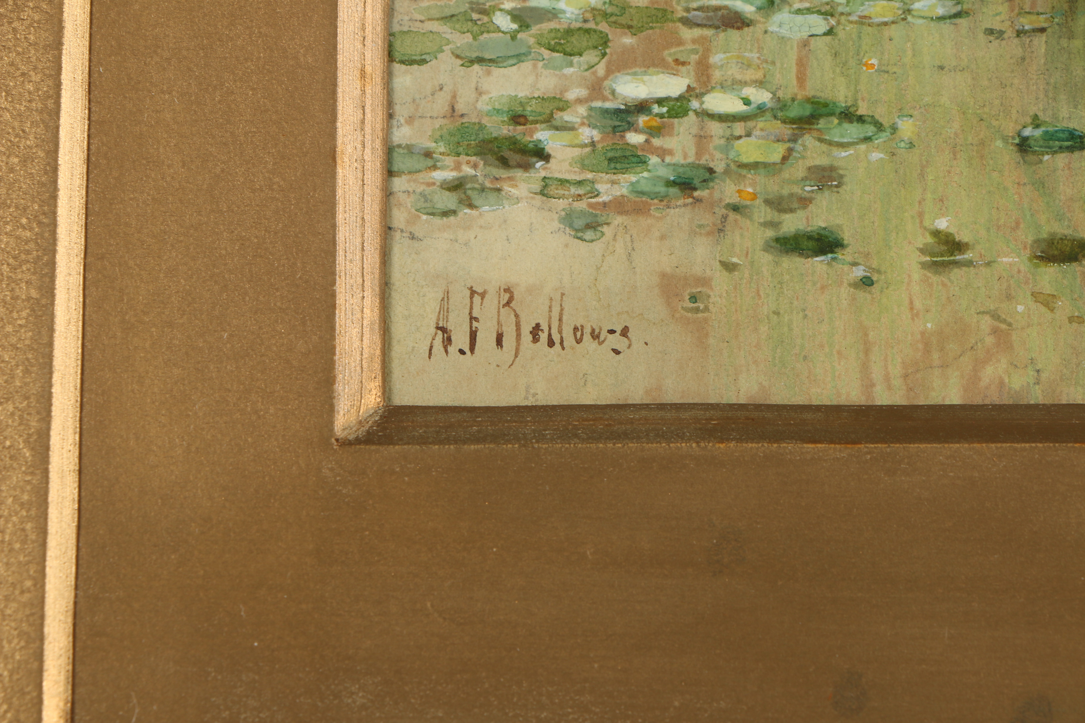 Albert Fitch Bellows Watercolor Painting